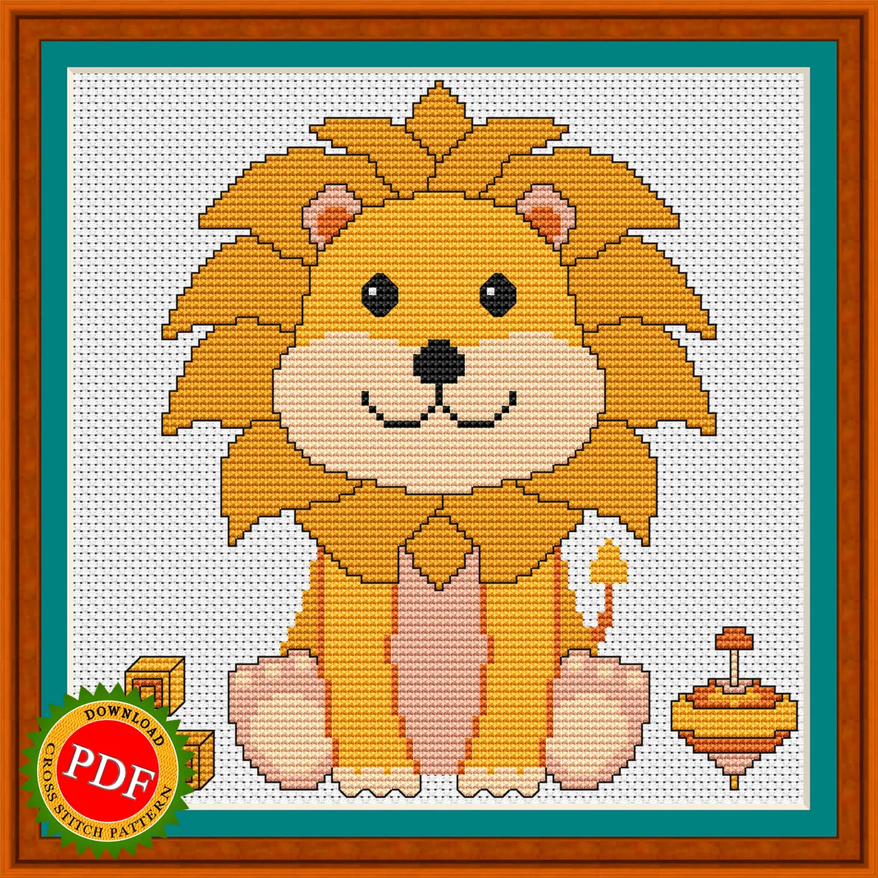 👑 The "#LionCub #CrossStitchPattern" is a stunning design that captures the charm and elegance of the king of beasts: the #lion cub. This delightful #pattern features intricate detail, portraying the adorable cub with all its delicate features and playful demeanor. With its minimalist yet striking design, this #crossstitch pattern is perfect for any wildlife or #animal lover. Once completed, it can be framed and displayed as a beautiful piece of artwork or given as a thoughtful gift. So unleash your inner crafter and create a one-of-a-kind cross stitch masterpiece with this "Lion Cub Cross Stitch Pattern".
🔎 https://ballwool.com/products/66370