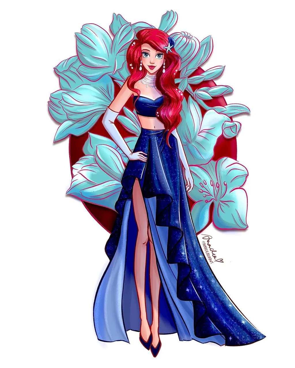 🌸You gotta be able to guess who she is!!😍
.
Having so much fun drawing this Vogue and flower inspired pin collection for the amazing @pinsbywafa 💖
.
We are also in the process of completing the Winter collection for those of you have been waiting thank you!🥰
.
There are two more princesses done that I haven’t had a chance to show you guys yet!!♥️ I can’t wait to reveal them soon. Each one of them is a surprise so we have to plan a little before posting. 🙈💞
.
Which princesses are you most excited about to see? 
.
Sending hugs guys happy Saturday!🌈😍
.
.
.
.
.
.
.
.
.
.
.
.
.
.
🌸
.
.
.
.
.
.
.
.
.
.
.
.
.
.
.
.
.
.
.

#draweveryday #drawingchallenge #artcommunity #artistsupport #drawinyourstyle #disneyart #artistsupportingartists #minnieears #dtiyschallenge #disneyprincesses #artistsupport #artistsupportingartist #digitalart #digitalartworks #loungefly #disneyworld #disneyland #artistsoninstagram #disneyfan #drawingcontest #instaart #instaartist #artcommissions #artistsupportartists #artistcommunity #arielpin #ariel #arielcosplay #arielwinter #thelittlemermaid #pindesign