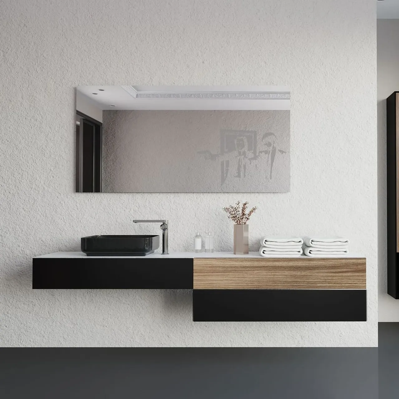 Wandspiegel mit Wunsch – Sandstrahlung. Der eckige Spiegel, mit integriertem Licht, beleuchtet die Wand auf sanfte Art in einem schönen Lichteffekt. So entsteht stimmungsvolles und elegantes Licht. Laser – Spiegel mit Beleuchtung mit moderner LED, Lichtfarbe 3100K, 4000 K oder 6000 K
enthält Leuchtmittel der Energieeffizienzklasse A++
Erhältlich mit den Optionen: Zusätzliches Licht, Spiegelheizung, Kosmetikspiegel zum Kleben.

#Bad #Spiegel #LedSpiegel #BadSpiegel #LichtSpiegel #WandSpiegel #Kristallspiegel #BadSpiegelLed #IkeaBadSpiegel #BadSpiegelRund #WandSpiegelBad #LEDWandSpiegel #WandspiegelMitLicht #BadSpiegelMitAblage #BadEzimmerSpiegelLicht #BadSpiegelMitBeleuchtung #LedSpiegel