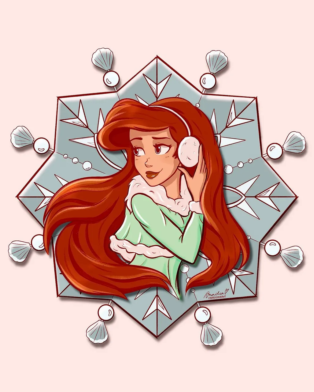 😍Who is your favorite Princess?🎉
.
❣️Having some fun with a winter Ariel designs for a Pin collection that I got picked to design and it’s super exciting! 😋
.
This did not end up being the final design for Ariel but I still wanted to show you guys because I loved it a lot. Hope you like it too let me know in the comments. Sending hugs!💖🌸
.
.
.
.
.
.
.
.
.
.
.
.
.
.
.
.
.
.
.
#draweveryday #drawingchallenge #artcommunity #artistsupport #drawinyourstyle #disneyart #artistsupportingartists #minnieears #dtiyschallenge #disneyprincesses #artistsupport #artistsupportingartist #digitalart #digitalartworks #loungefly #disneyworld #disneyland #artistsoninstagram #disneyfan #drawingcontest #instaart #instaartist #artcommissions #artistsupportartists #artistcommunity #arielpin #ariel #arielcosplay #arielwinter #thelittlemermaid #pindesign