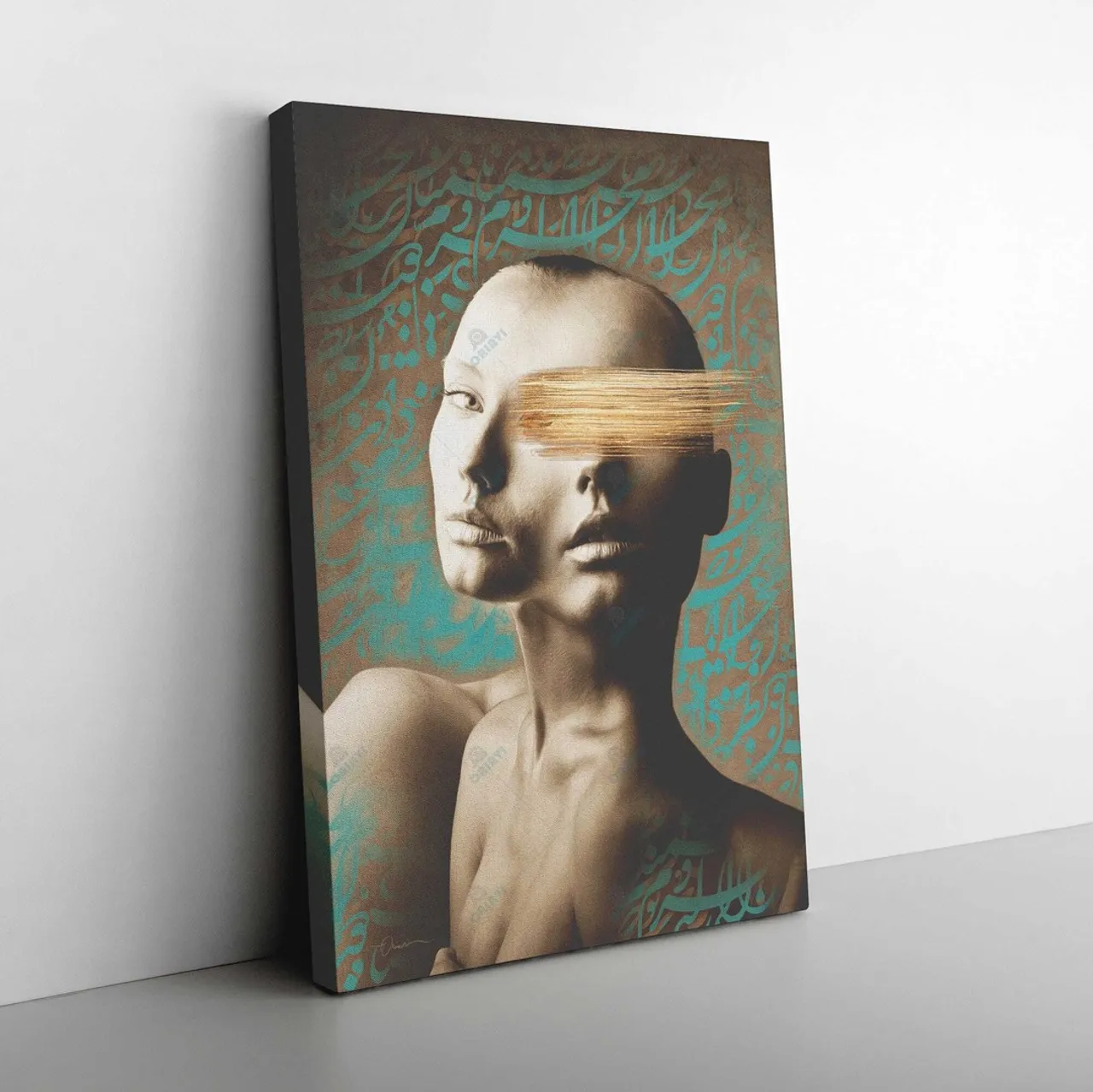 دوستان را کجا کنی محروم
تو که با دشمن این نظر داری
سعدی
█ Designed by one of the best Persian digital and hands-on designers.

Production Facility In United States, Canada And Europe. 
Museum Quality Gallery Wrapped Canvas With Vivid Colors. 
#oriavi #persianwallart #persianhomedecor #iraniangifts #persianartwork #modernart #persianart