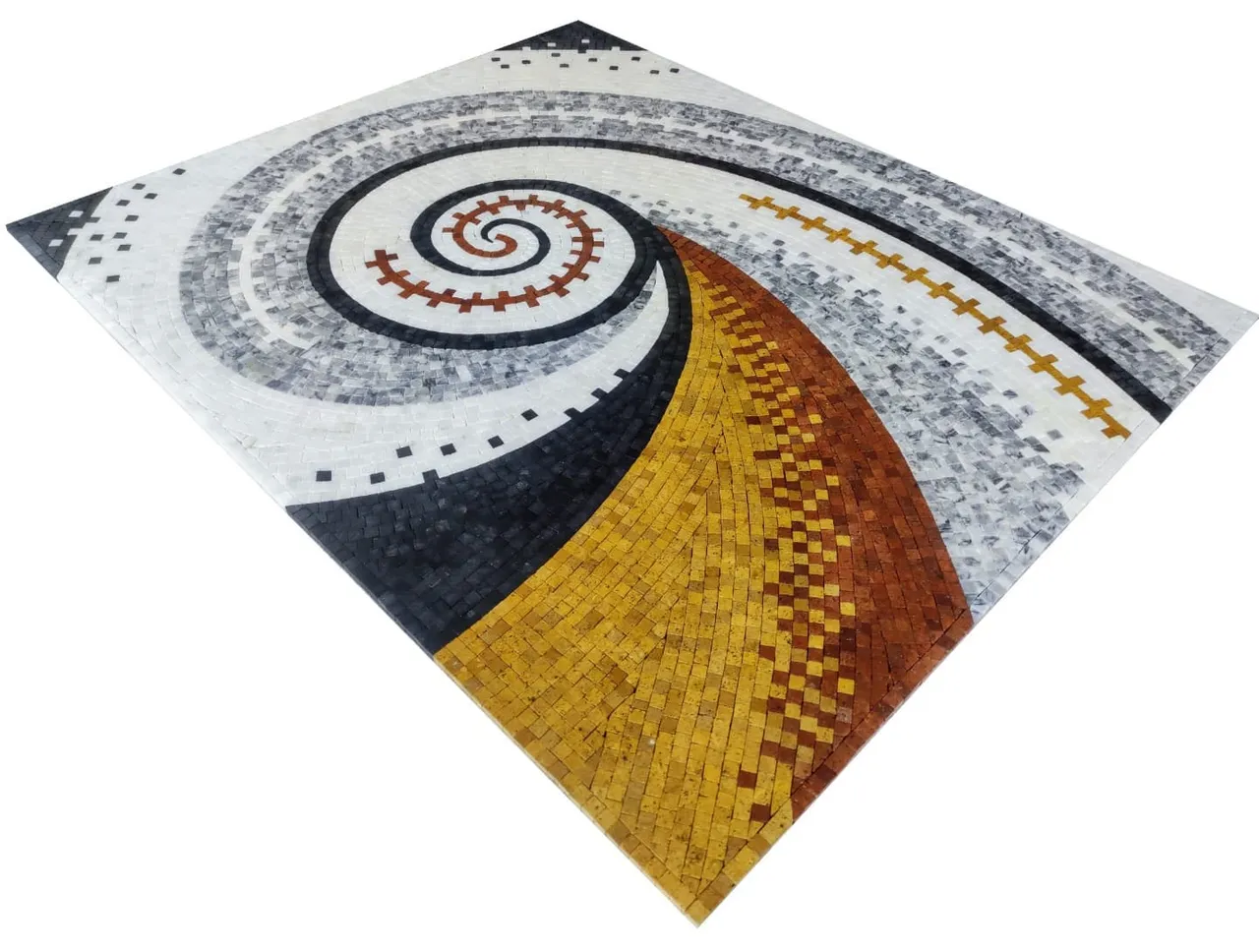 #swirl #waves #handmade #marble #mosaic