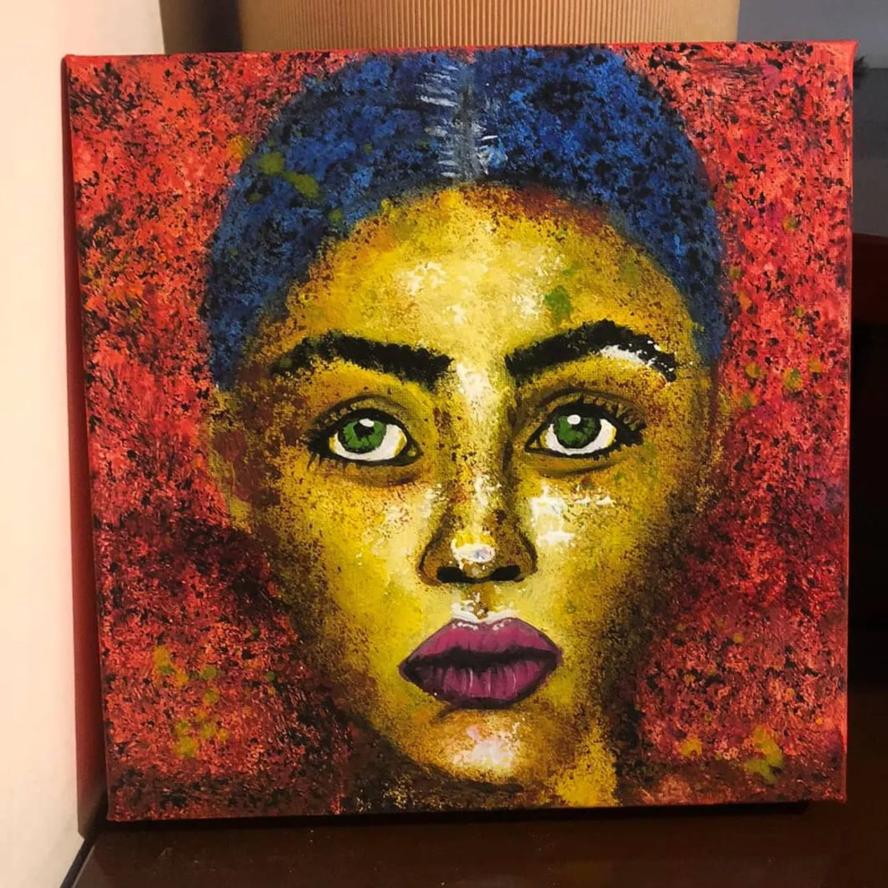 *SOLD* A face.

#painting #paintingforsale #portrait #portret #acrylicportrait #acrylicpainting #colorfulface #art #instaart #contemporaryart #modernart #artist #artoninstagram