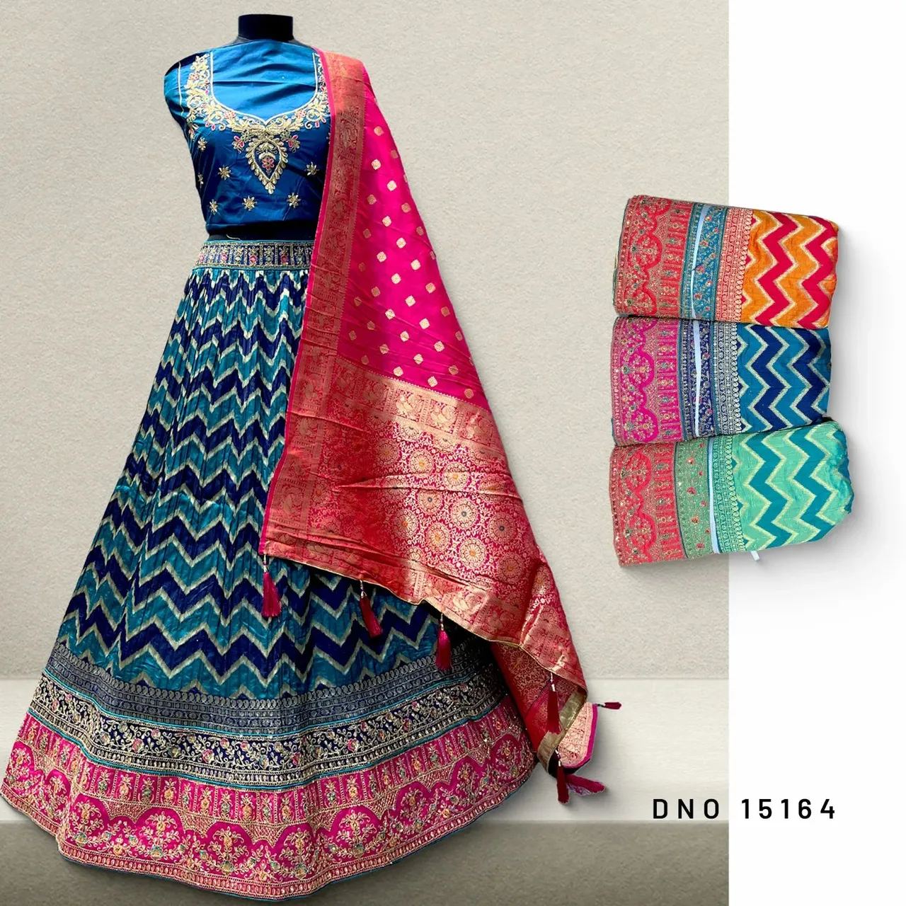 #lehengacholi #lehengacollection #lehengadesign #weddinglehenga #receptionlehenga #engagementlehenga #girlishlehenga #bridesmaidlehenga #banarasisilklehenga #bluebanarasisilklehenga #bluelehenga #handweaved