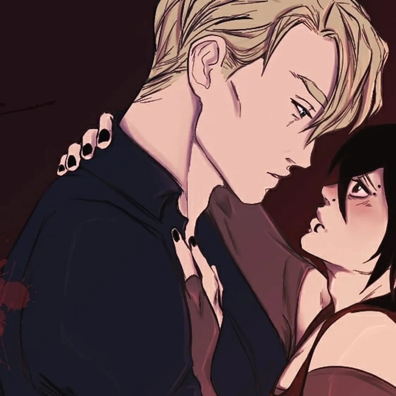 [Sharpe & Rabbit]
Drew a little something for season's finale of @vvbgcomics 's tense comic "Sharpe & Rabbit" òwo9
That's like... the first comic on Tapas I actually spent ink on (/0\)"
.
I'm really hoping for a happy end for them tbh... (an emotional happy ending as well x3)
.
#vvbg #webtoon #fanart #boyslove #thriller #digitalart #digitalillustration #clipstudiopaint #germanillustrator #deutschezeichner #deutschemangaka #イラストレーション #イラスト #bl