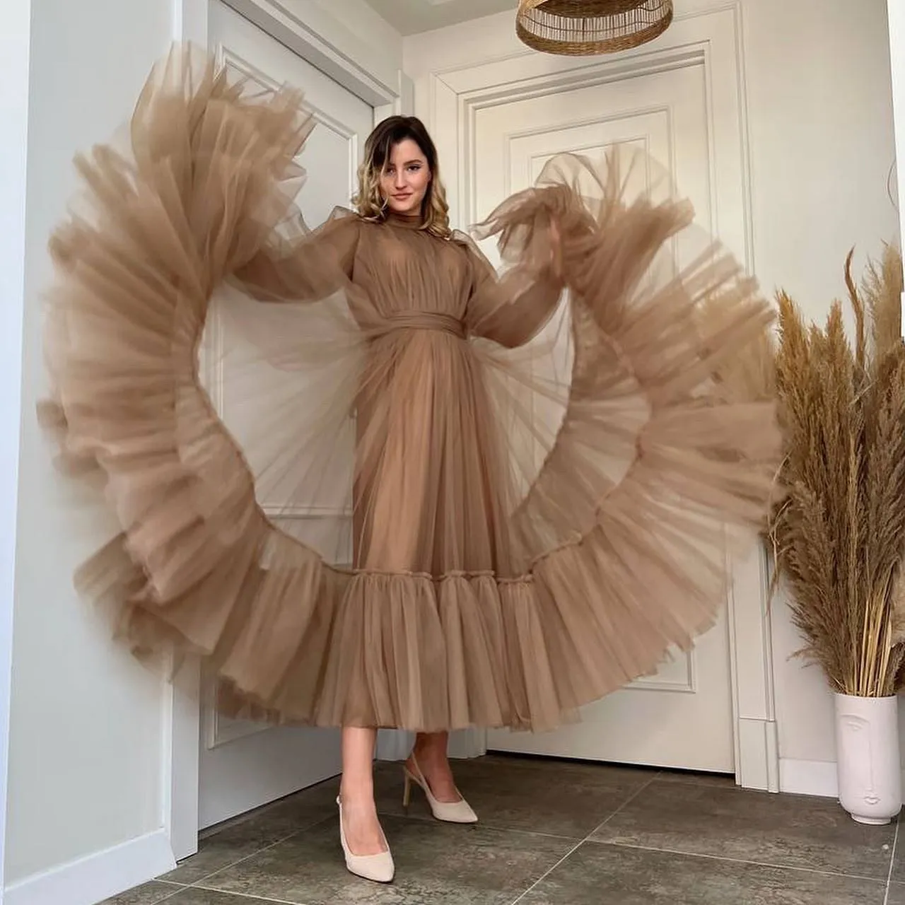 Fulya Abiye - Özel Tasarım 😍
Özel günlerinize eşlik edecek en güzel tasarımlar ahunarede
Organze veya tül kumaş seçeneği ve geniş beden aralıklarıyla size özel dikilecek büyüleyici bir tasarım💕
İlk alışverişinize özel 150₺ indirim ❤️
34-50 Beden Aralığı 💃
6 renk seçeneği (Sağa Kaydırın) 🌈
Türkiye ve Tüm Dünyaya Hızlı Kargo 🛩
Kredi Kartına Taksit İmkanı
jü
Fulya Hijab Evening Dress😍
A fascinating design to be sewn specially for you, with organza or tulle fabric options and wide size ranges💕

34-50 EU Sizes Available
6 Color Option 🌈
Wordwide Express Delivery 🚚 
#tesettürabiyemodelleri #hijabfashion#weddingdress #muslimweddingdress