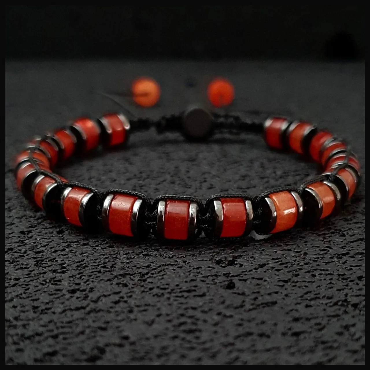RED AGATE & HEMATITE MACRAME BRACELET
Handmade Natural Gemstone Jewelry

All our design prepares according to your given size with love.

Pleasevisit our #etsy shop for order;
https://www.etsy.com/shop/SevenArtJewelry

#redgate#redagatestone#etsysuccess#etsyshop#etsy#naturalagate#macramebracelet#redagatejewelry#handmadejewelry#sevenartjewelry#hematitegemstone#redaccessories