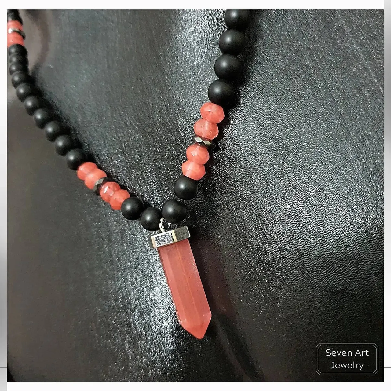 Rose Quartz & Onyx Necklace
#rosequartznecklace #etsyseller #etsynecklace #etsy #etsygifts #etsyshop