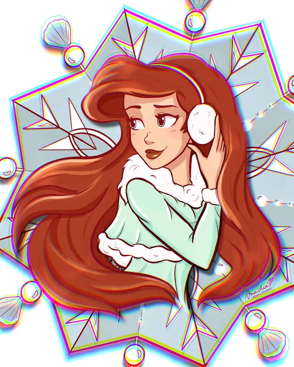 😍Who is your favorite Princess?🎉
.
❣️Having some fun with a winter Ariel designs for a Pin collection that I got picked to design and it’s super exciting! 😋
.
This did not end up being the final design for Ariel but I still wanted to show you guys because I loved it a lot. Hope you like it too let me know in the comments. Sending hugs!💖🌸
.
.
.
.
.
.
.
.
.
.
.
.
.
.
.
.
.
.
.
#draweveryday #drawingchallenge #artcommunity #artistsupport #drawinyourstyle #disneyart #artistsupportingartists #minnieears #dtiyschallenge #disneyprincesses #artistsupport #artistsupportingartist #digitalart #digitalartworks #loungefly #disneyworld #disneyland #artistsoninstagram #disneyfan #drawingcontest #instaart #instaartist #artcommissions #artistsupportartists #artistcommunity #arielpin #ariel #arielcosplay #arielwinter #thelittlemermaid #pindesign