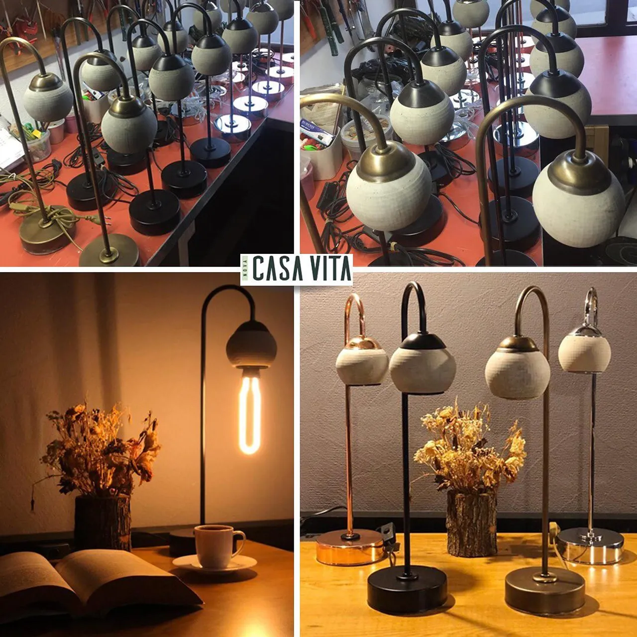 Siyah, bakır, krom ve eskitme renklerinde masa lambaları çok yakında✨ Table lamps in black, copper, chrome and aging colours are coming soon✨ #aydinlatma #masalambasi #beton #betontasarim #aydinlatmatasarimi #tasarim #dekorasyon #aydınlatma #masalambası #betontasarım #aydınlatmatasarımı #tasarım #interiordesign #concretedesign #handmade #handmadelighting #tasarım #tasarımfikirleri #evdekorasyonu #içdekorasyon #içdizayn #lighting #decoration #design #tablelamp #desklamp #etsy #DiversiDesign