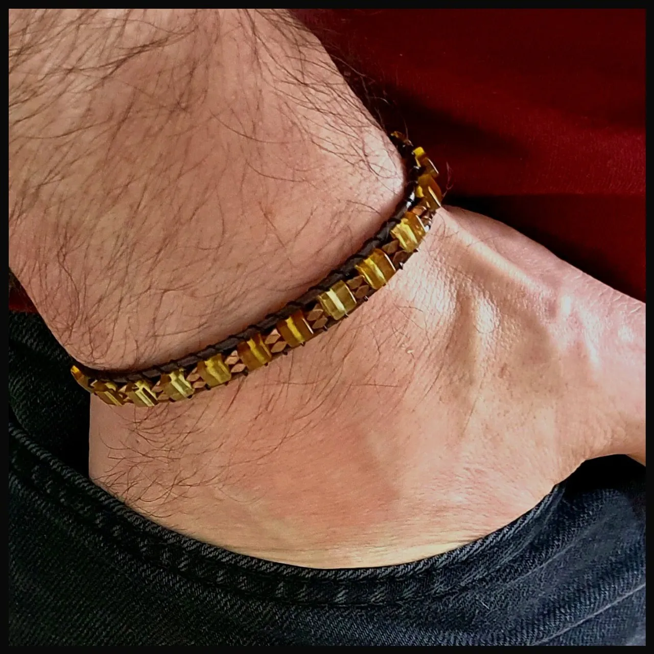 ORIGINAL AMBER SLIM BRACELET
Handmade Natural Gemstone Jewelry

All our design prepares according to your given size with love.

Please visit our esty shop for order;
https://www.etsy.com/shop/SevenArtJewelry

#etsy#handmadejewelry#sevenartjewelry#etsysuccess#etsyshop#etsymarket#uniquedesign#qualityworkmanship#q moı9ıtvgualitystone#cubebeads#amber#amberjewelry#amberbracelet#hematitebeads @etsy @etsysuccess @sevenartjewelry