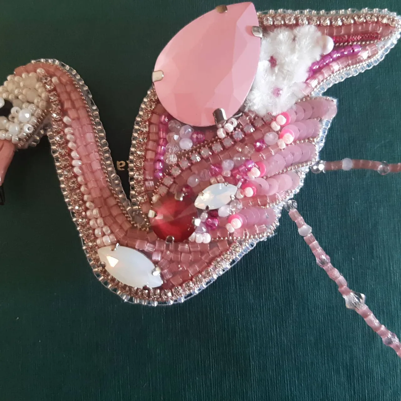 Вот и готов розовый фламинго.
Хорошо смотрится на любом фоне, удобно, что на магните, поэтому подходит для летних тканей футболок, блузок и джинсовых пиджаков. Хороший подарок для родных и близких. 
Изумительная брошь в наличии. Подробнее 🔽 на сайте
Ассортимент уникальных брошей
🇺🇦🇺🇦🇺🇦Для заказа по Украине 
https://shafa.ua/member/olgashulgina20
И https://shulginaolga2.crafta.ua/
🌏🌏🌏🌎🌎🌎🌍🌍🌍🌍🌍🌍Доставка в другие страны 
https://www.etsy.com/shop/DigiUniquePrintBox?ref=seller-platform-mcnav
#брошьсбисера #брошьукраина #купитьброшь #брошьвподарок #брошьспайеток #брошьсвоимируками #вышитаяброшь #брошьхендмейд #handmadebrooch #beadedbrooch #buybrooch