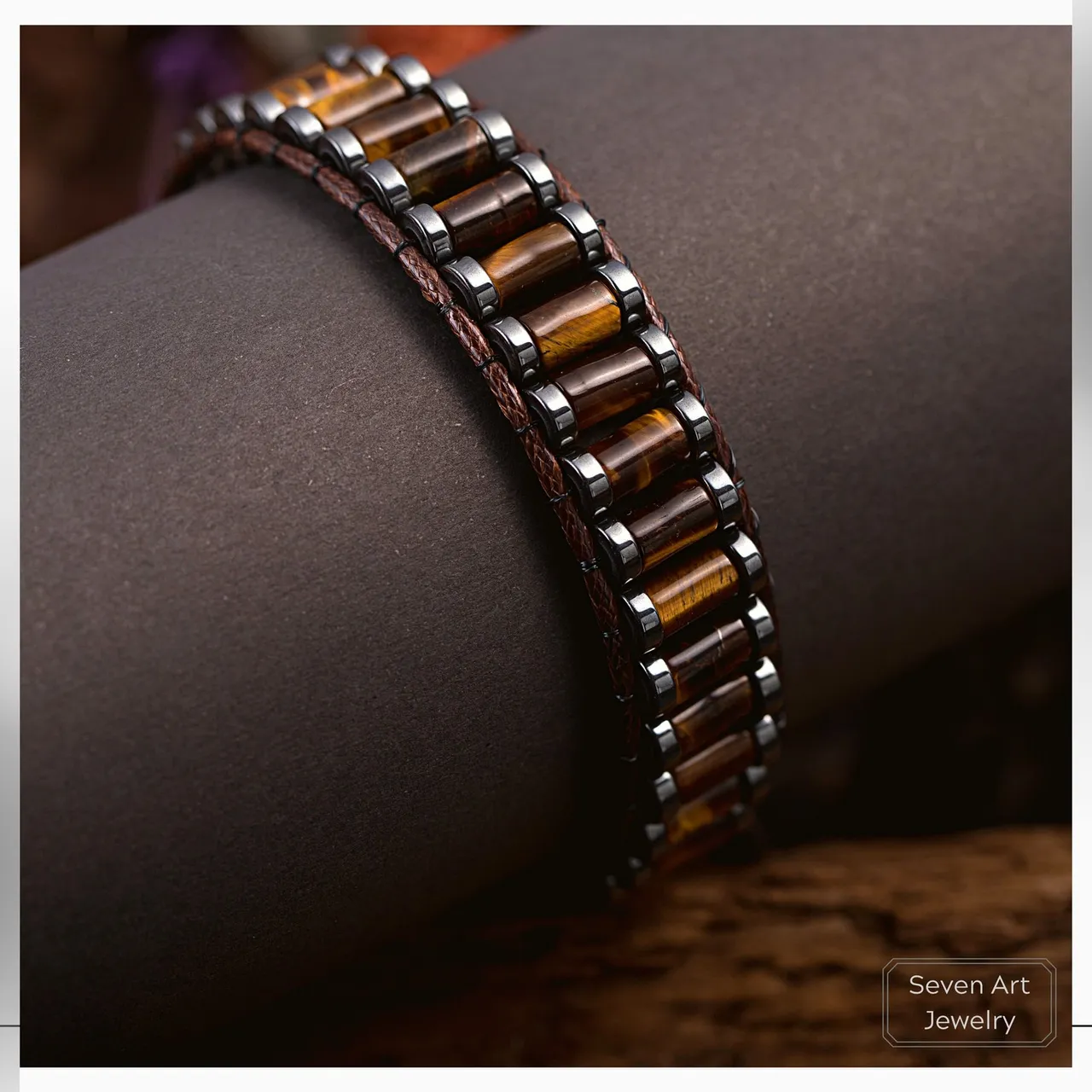 NATURAL TIGER'S EYE BRACELET
Handmade Natural Gemstone Jewelry

All our design prepares according to your given size with love.

Please visit our #esty shop for order;
https://www.etsy.com/shop/SevenArtJewelry

#etsy#hematitestone#handmadejewelry#sevenartjewelry#etsysuccess#etsyshop#etsymarket#uniquedesign#qualityworkmanship#qualitystone#tigereyebracelet#tigereye#brownbracelet#gemstone#handmade