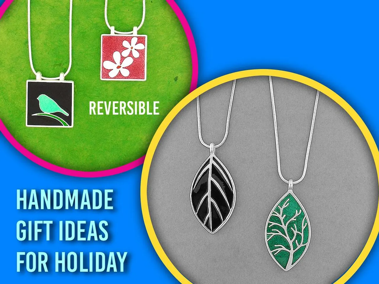 #unique #colorful #affordable #holiday #giftideas from @lavishyboutique starting only $4.99 at https://lavishy.ca/collections/enamel-necklaces-chockers feature #nature themes from #bird to #flower, #leaf to #tree