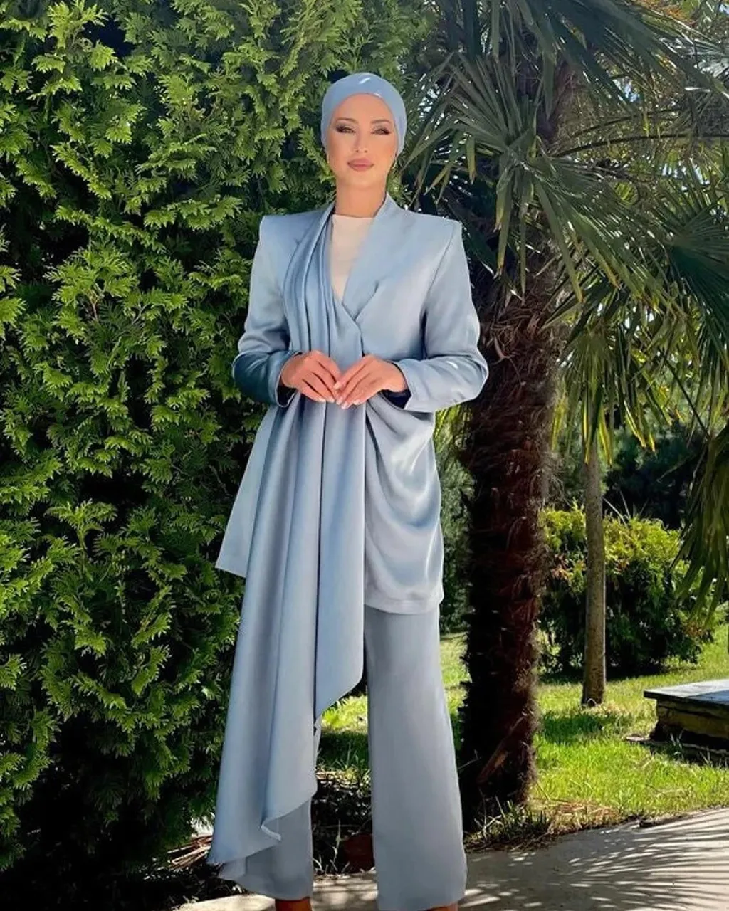 Duru Takım Abiye - Özel Tasarım 😍
Abiyede farklılık arayanlara en güzel pantolon takım ahunarede
İlk alışverişinize özel 150₺ indirim ❤️
38-44 Beden Aralığı 💃
2 renk seçeneği (Sağa Kaydırın) 🌈
Türkiye ve Tüm Dünyaya Hızlı Kargo 🛩
Kredi Kartına Taksit İmkanı
jü
Duru Hijab Evening Dress😍
38-44 EU Sizes Available
2 Color Option 🌈
Wordwide Express Delivery 🚚 
#tesettürabiyemodelleri #hijabfashion #weddingdress #muslimwear