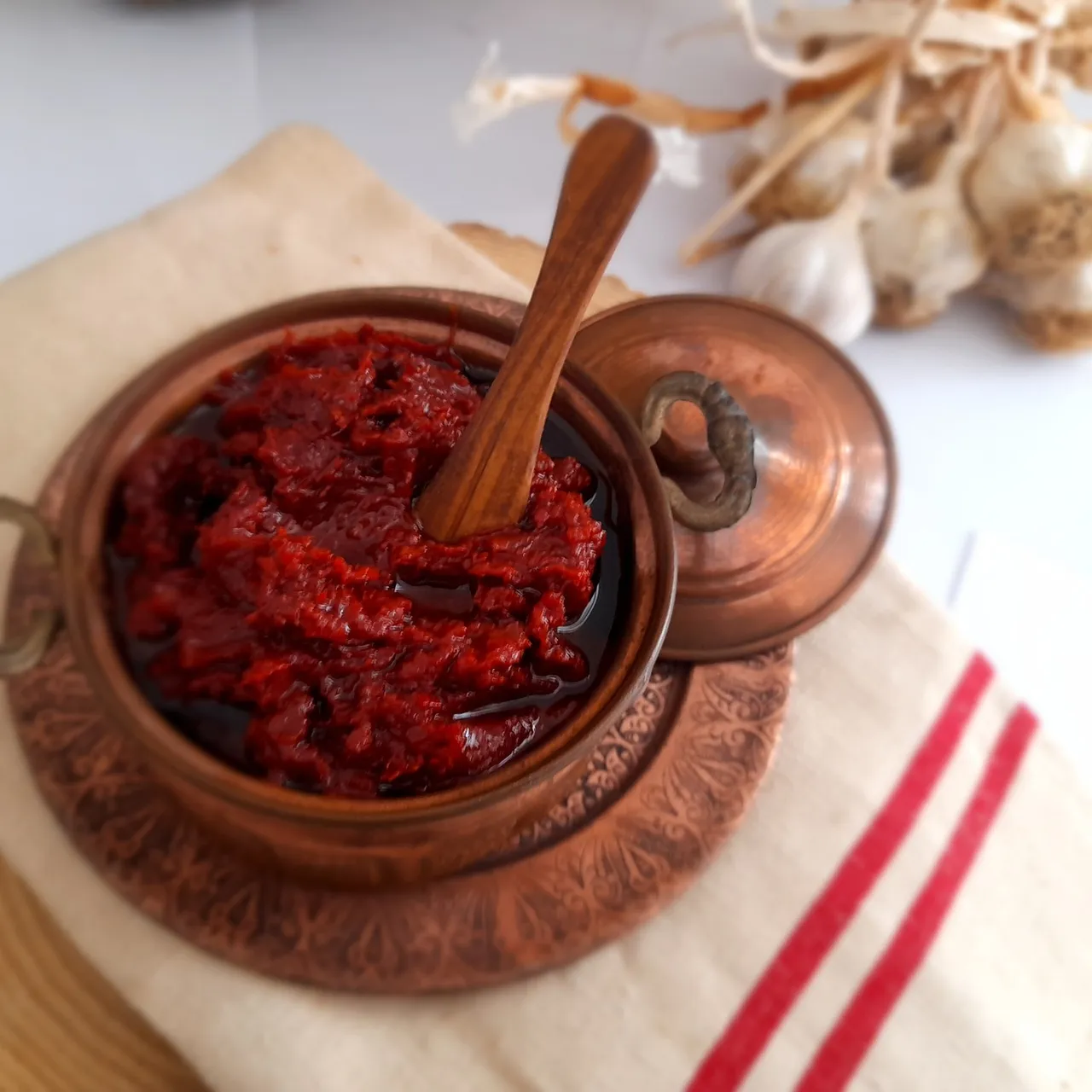 Homemade Red Pepper Paste | Organic Traditional Turkish Paprika Paste, Homemade Sauces, Pepper Sauce

#etsy #etsyshop #etsyseller #etsysellersofinstagram #homemade #turkishfood #tomatopaste #pepperpaste