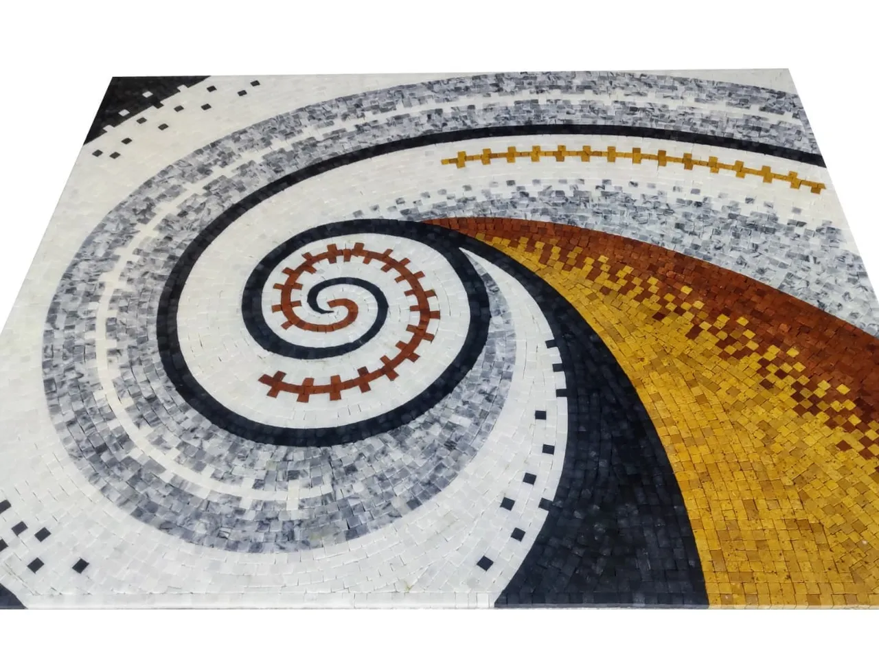 #swirl #waves #handmade #marble #mosaic