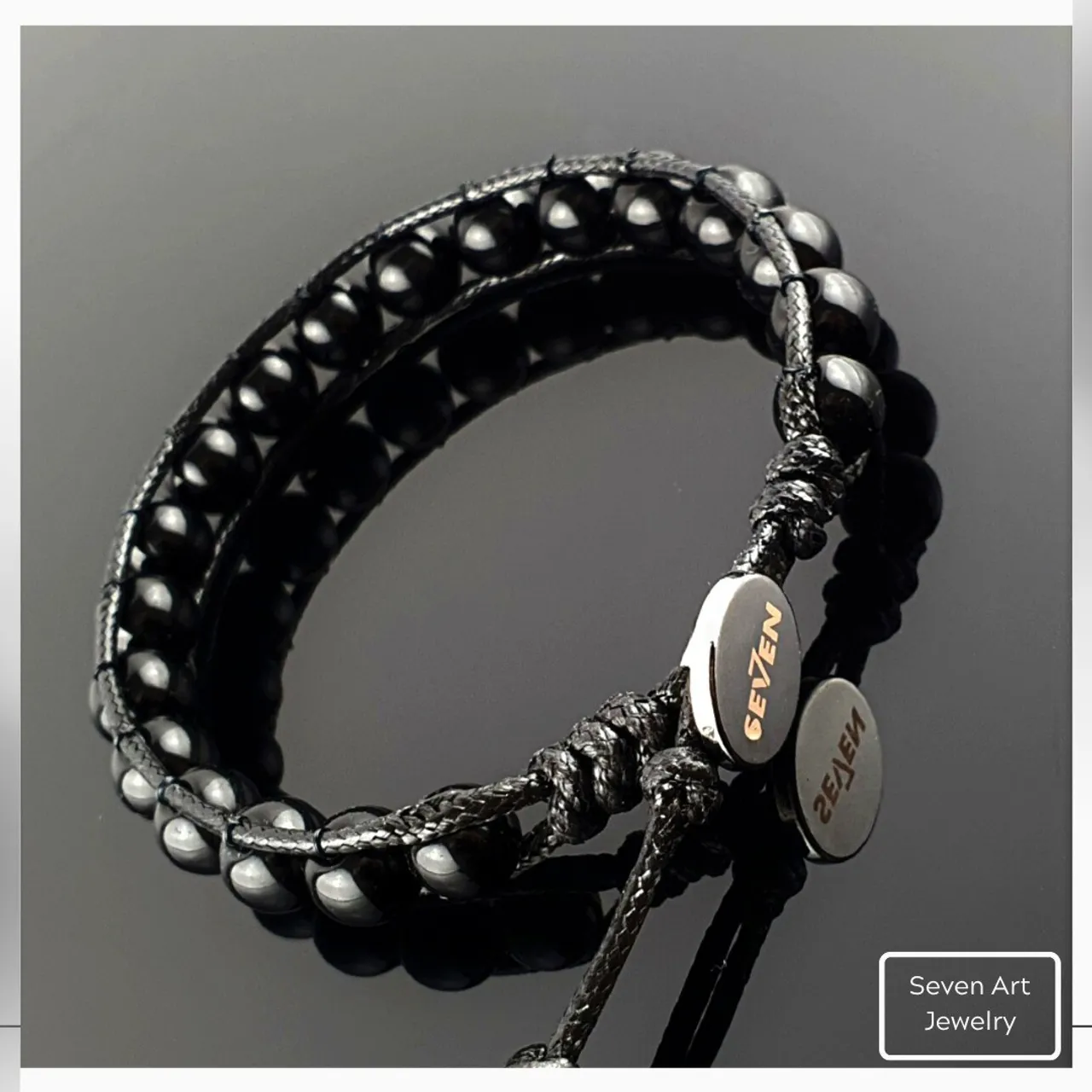 NATURAL BLACK ONYX BRACELET
Handmade Natural Gemstone Jewelry
All our design prepares according to your given size with love.
Please visit our #esty shop for order;
https://www.etsy.com/shop/SevenArtJewelry
#etsy#hematitestone#handmadejewelry#sevenartjewelry#etsysuccess#etsyshop#etsymarket#uniquedesign#qualityworkmanship#qualitystone#lackonyx#onyx#onyxbracelet