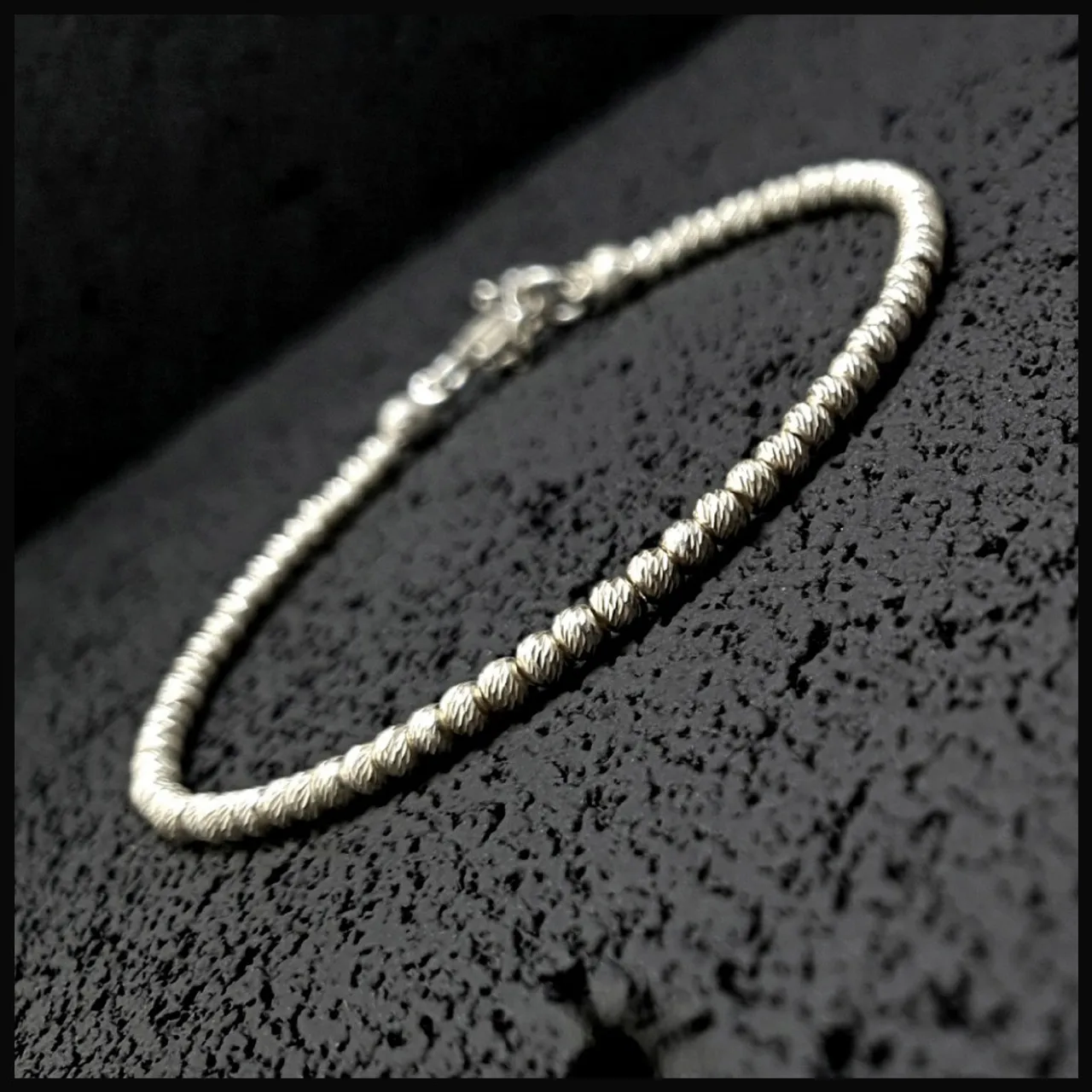 SILVER BALL BRACELET
Handmade Natural Gemstone Jewelry

All our design prepares according to your given size with love.

Please visit our esty shop for order;
https://www.etsy.com/shop/SevenArtJewelry

#etsy#handmadejewelry#sevenartjewelry#etsysuccess#etsyshop#etsymarket#uniquedesign#qualityworkmanship#qualitystone#925silver#sterlingsilverbracelet@sevenartjewelry @etsysuccess