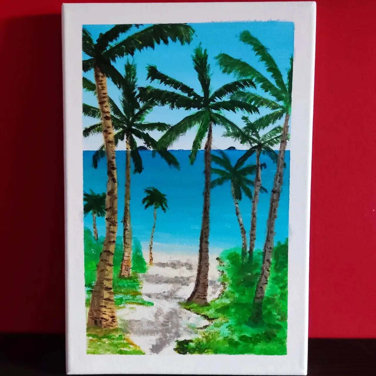 Entre Palmeres

#artjgc #acryliconcanvas #acrylicpainting #palmbeach #artistsoninstagram #acrylicbeach #paradisebeach