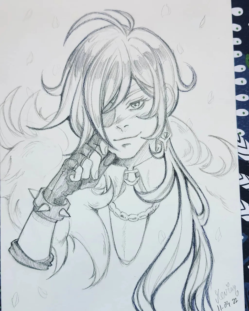 [Commission streaMUC - Kaeya]
One of the sketch-commissions I received this weekend .w.V
.
My first time drawing Genshin Impact xD I'm not so keen on games so I've no idea what's going on, but I really like the character-desings!
.
#animuc #genshinimpact #kaeyagenshinimpact #kaeya #illustration #deutschmangazeichner #germanillustrator #sketch #pencilart