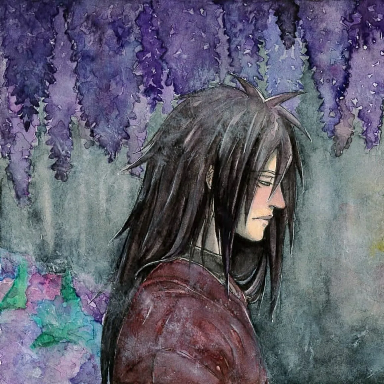 [Secrets]
I needed to reupload this because I couldn't handle missing Madara on my feed... 💐

Swipe for close-up ➡️ If you'd like to see what I'm currently working on and are curious about my sketches and progress, please check out my Patreon! I'm still getting a bit used to it but there will be a few updates this month so you will be getting physical rewards as well 🌼
[Link in bio ⬆️] #meiran_illustration #watercolor #aquarell #boyslove #shounenai #illustration #illustrator #zeichnung #deutscheillustratoren #deutschezeichner #germanmangaka #mangaart #deutschemangaka #semirealism #zeichner #イラスト #イラストレーター #水画 #少年愛 #美少年 #bishounen #animefeatureworld