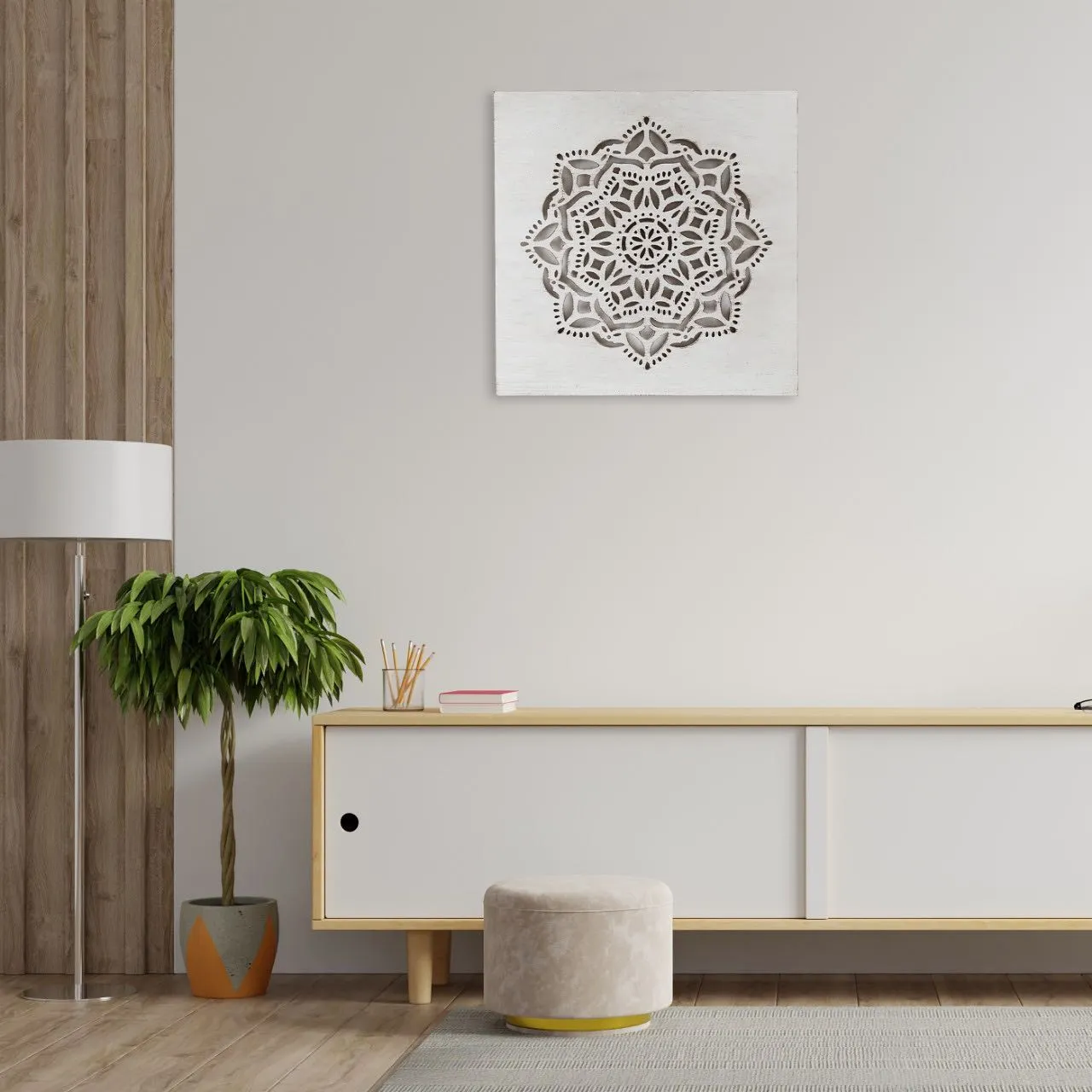 Nos hemos dado el gusto de traer este espectacular Mandala de madera calada, diseñado en India 🇮🇳 con una estética que nos fascina. Aquí os dejamos una breve muestra de las primeras fotos! #aiireco #mandala #mandalamadeira #mandaladesign #mandaladesigns