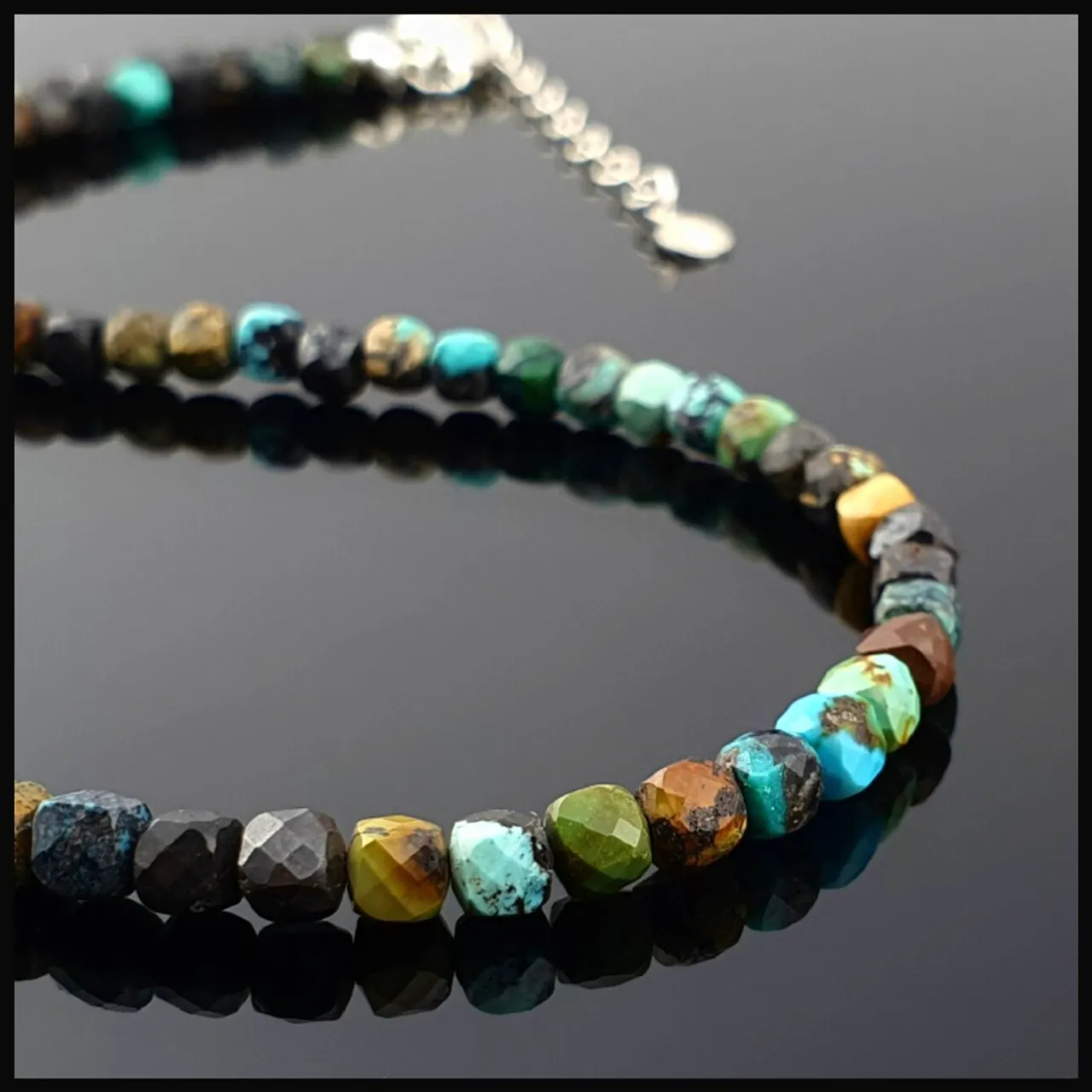 NATURAL AFRICAN TURQUOISE BEADED SILVER NECKLACE
Handmade Natural Gemstone Jewelry

All our design prepares according to your given size with love.

Please visit our esty shop for order;
https://www.etsy.com/shop/SevenArtJewelry

#etsy#handmadejewelry#sevenartjewelry#etsysuccess#etsyshop#etsymarket#uniquedesign#qualityworkmanship#qualitystone#africanturquoise#turquoise#silver#silvernecklace#turquoisejewelry@sevenartjewelry