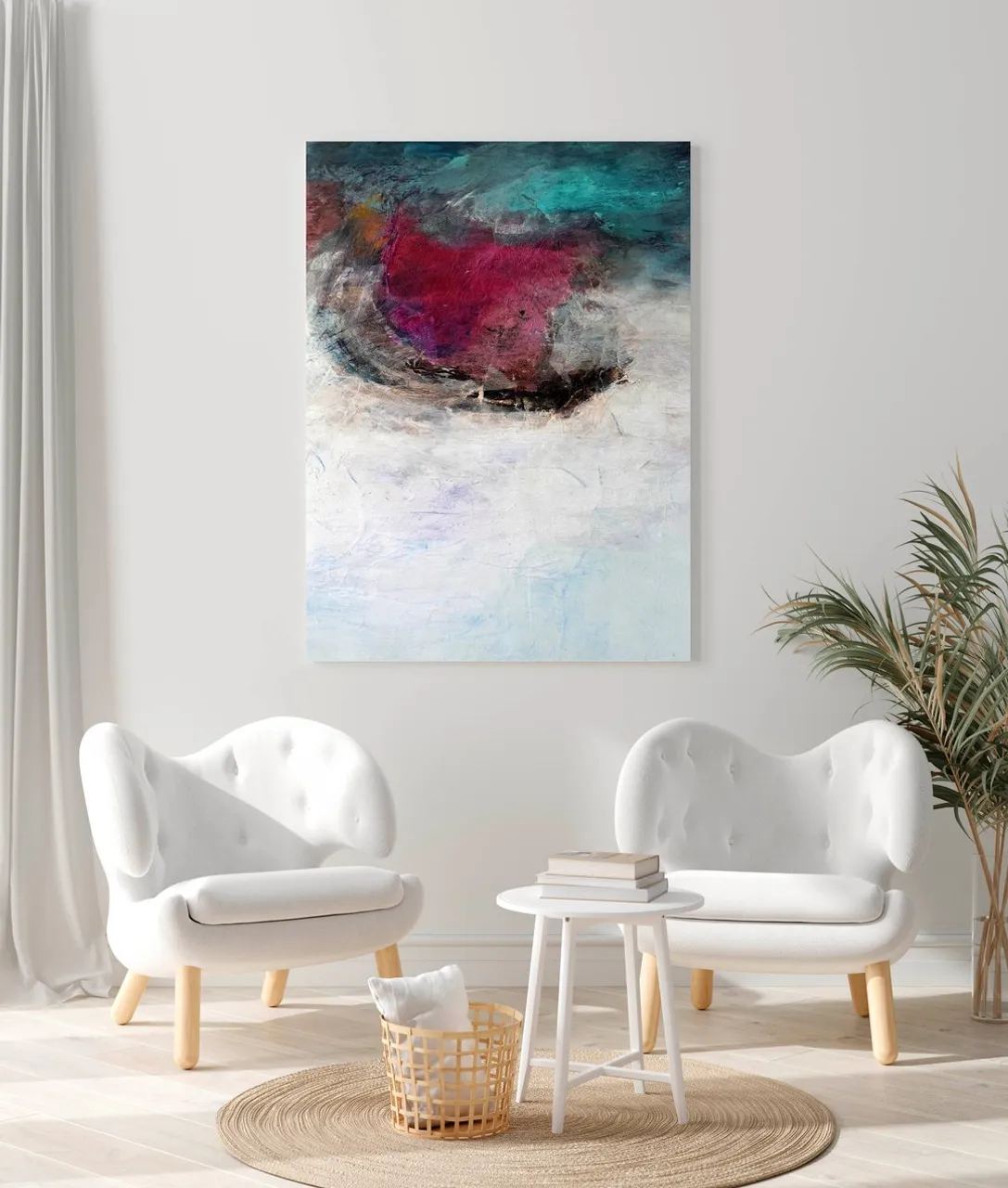 Original artwork by Simone Decorart. Abstract art. Painting on canvas.

👉👉https://www.etsy.com/listing/728606816/abstract-painting-abstract-artpainting?ref=shop_home_active_9&frs=1

Title: MYSTICAL MOON

Signature: The works are signed on the back of the canvas, and are sent with a certificate of authenticity. If you want me to sign the work in front, you just have to ask me.

Size: 90x120 cm (35x47 inch) Horizontal. Fat frame of 1,18 inches deep.
Those frames are ideal to frame-free hanging, and the edges are painted with the painting colors.

Made to Order
If you want this painting in any other measure, i will make it especially for you. If you have doubts about what size is appropriate for your painting, at the end of the description you have a guide of appropriate measures for each space.

Materials: Acrylic and collage on canvas. Acrylic mineral based paint to give it a thick texture. The paint can be shipped mounted on a frame, or rolled in a tube. In this case you would have to take it to mount, however the price of your painting will be lower in my store.

All my works are varnished to protect the paint, guarantee its durability and highlight the brightness of the colors.

Cleaning and maintenance tips: Do not clean the paint with chemicals of any kind. Only with a cloth without squeezing the surface.
Do not place the paint on a heat source (on radiators or stoves)

#interiordesigner #interiordesigners #interiordesignersofinsta #interiordesignerslife #interiordesignersofinstagram #interiordesignerjakarta #interiordesignerlife #interiordesignerhk #interiordesignerjkt #interiordesignernyc #interiordesignerindonesia #interiordesignerlondon #interiordesignerdubai #interiordesignermalaysia #interiordesignerslifestyle #interiordesignerofinsta #interiordesignerseattle #interiordesignerp #interiordesignerph #interiordesignerideas #interiordesignerbellevue #interiordesignerholmdel #interiordesignermoscow #interiordesignercoltsneck #interiordesignernz #interiordesignersinlagos #interiordesignerperth #interiordesi