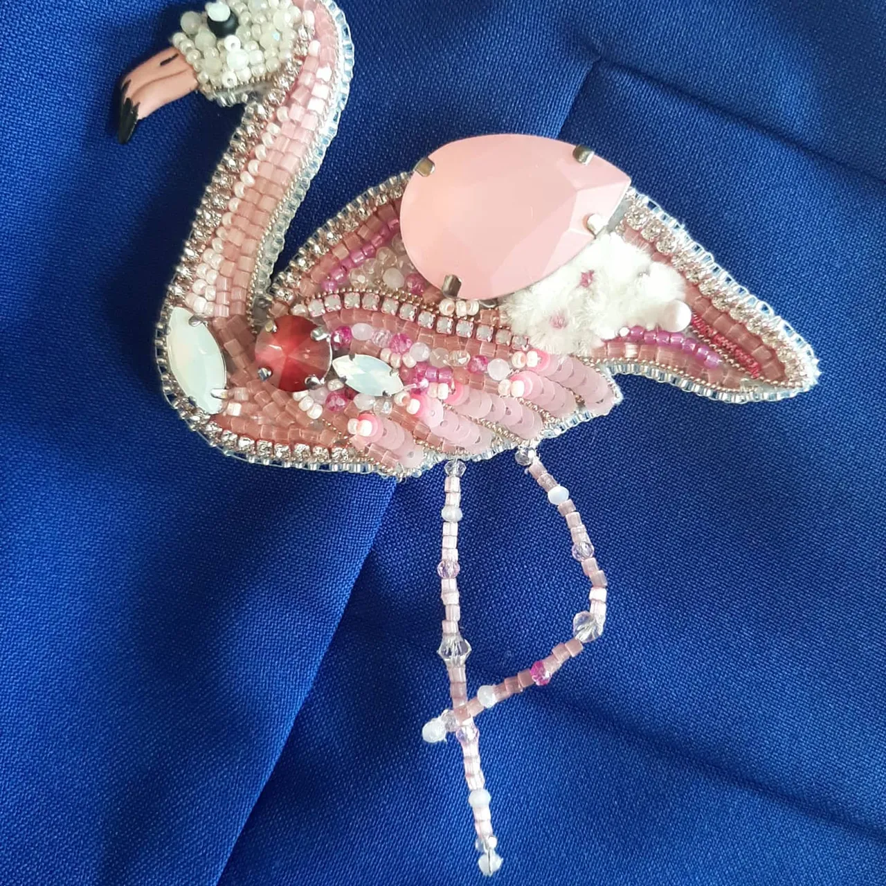 Вот и готов розовый фламинго.
Хорошо смотрится на любом фоне, удобно, что на магните, поэтому подходит для летних тканей футболок, блузок и джинсовых пиджаков. Хороший подарок для родных и близких. 
Изумительная брошь в наличии. Подробнее 🔽 на сайте
Ассортимент уникальных брошей
🇺🇦🇺🇦🇺🇦Для заказа по Украине 
https://shafa.ua/member/olgashulgina20
И https://shulginaolga2.crafta.ua/
🌏🌏🌏🌎🌎🌎🌍🌍🌍🌍🌍🌍Доставка в другие страны 
https://www.etsy.com/shop/DigiUniquePrintBox?ref=seller-platform-mcnav
#брошьсбисера #брошьукраина #купитьброшь #брошьвподарок #брошьспайеток #брошьсвоимируками #вышитаяброшь #брошьхендмейд #handmadebrooch #beadedbrooch #buybrooch