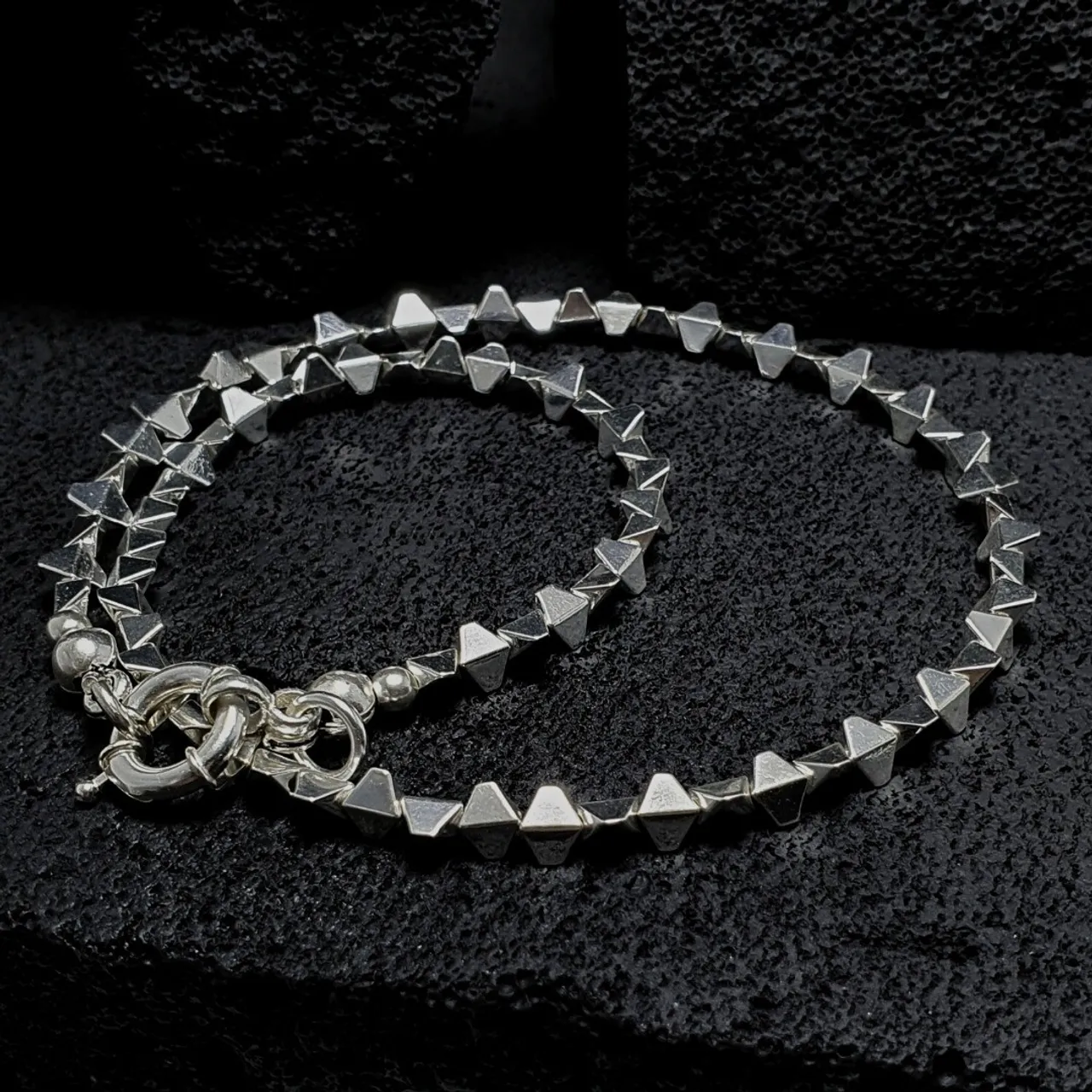 TRIANGLE HEMATITE SILVER CHOKER NECKLACE
Handmade Natural Gemstone Jewelry

All our design prepares according to your given size with love.

Please visit our esty shop for order;
https://www.etsy.com/shop/SevenArtJewelry

#etsy#handmadejewelry#sevenartjewelry#etsysuccess#etsyshop#etsymarket#uniquedesign#qualityworkmanship#qualitystone#sterlingsilver#solidsilver#hematitenecklace#trianglenecklace#silverjewelry#hematitejewelry@sevenartjewelry @etsysuccess