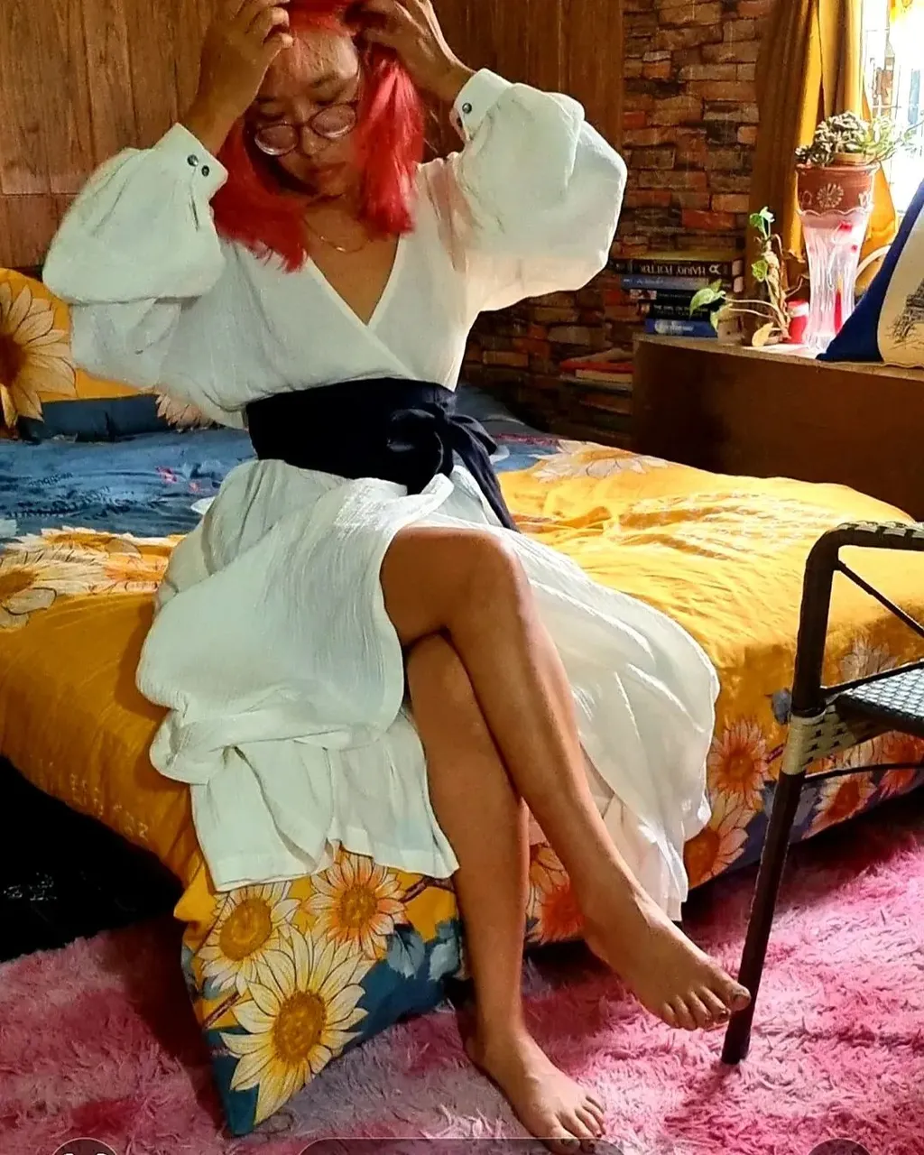 Deep in love with boho custom style 🥰🥰🥰 
#bohodress #customclothes