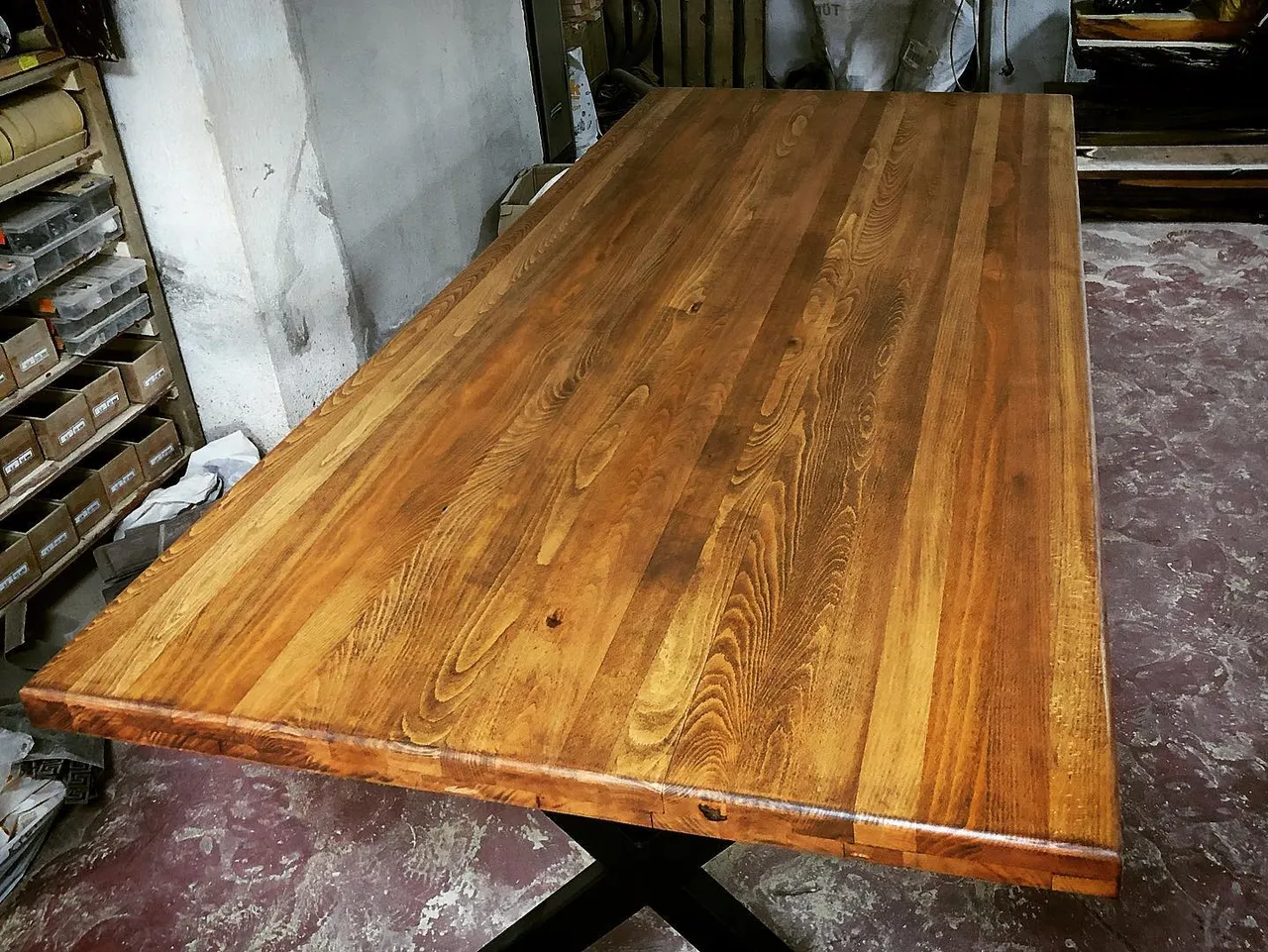 İsteğe Özel Siparişimiz Olan Kayın Panel Masamızı Tamamladık 😊 

Müşterimize iyi günlerde kullanması dileğiyle 😇

Ebatlar: 200x90 cm 
Kalınlık: 5 cm

#masa #doğal #ahşap #mobilya