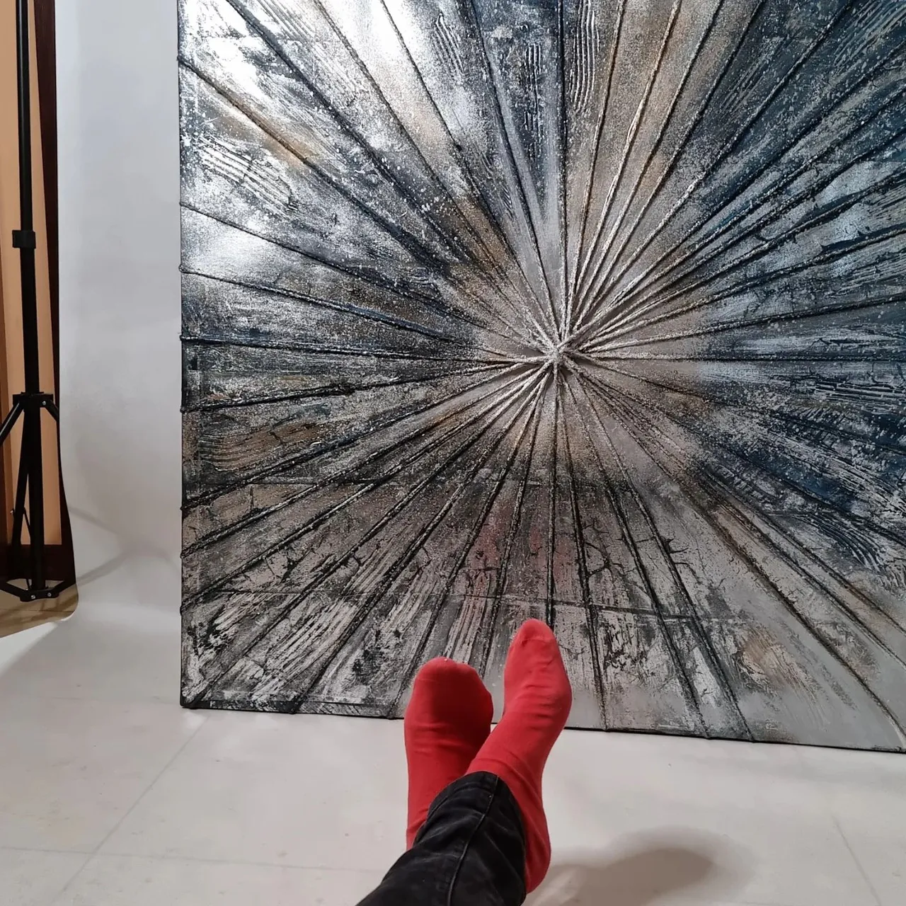 Today's hard work 💪

 #artforsale #painting #paintingforsale #art #artistoninstagram #womanartist #decoration #interiordesign #obraznasprzedaż #obrazabstrakcyjny #KhanomiArt