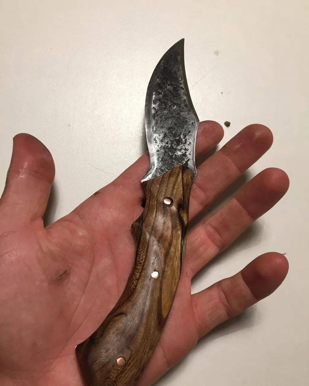 À la fois rustre et raffiné !
Maintenant disponible dans ma boutique, lien dans ma bio ;)
#knife #artisanatfrancais #couteau #couteauartisanal #couteaubrutedeforge #art #artwork #artisantcreateur