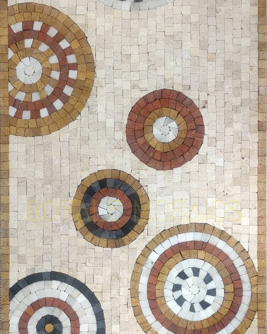 #Geometricalrings #marblemosaic