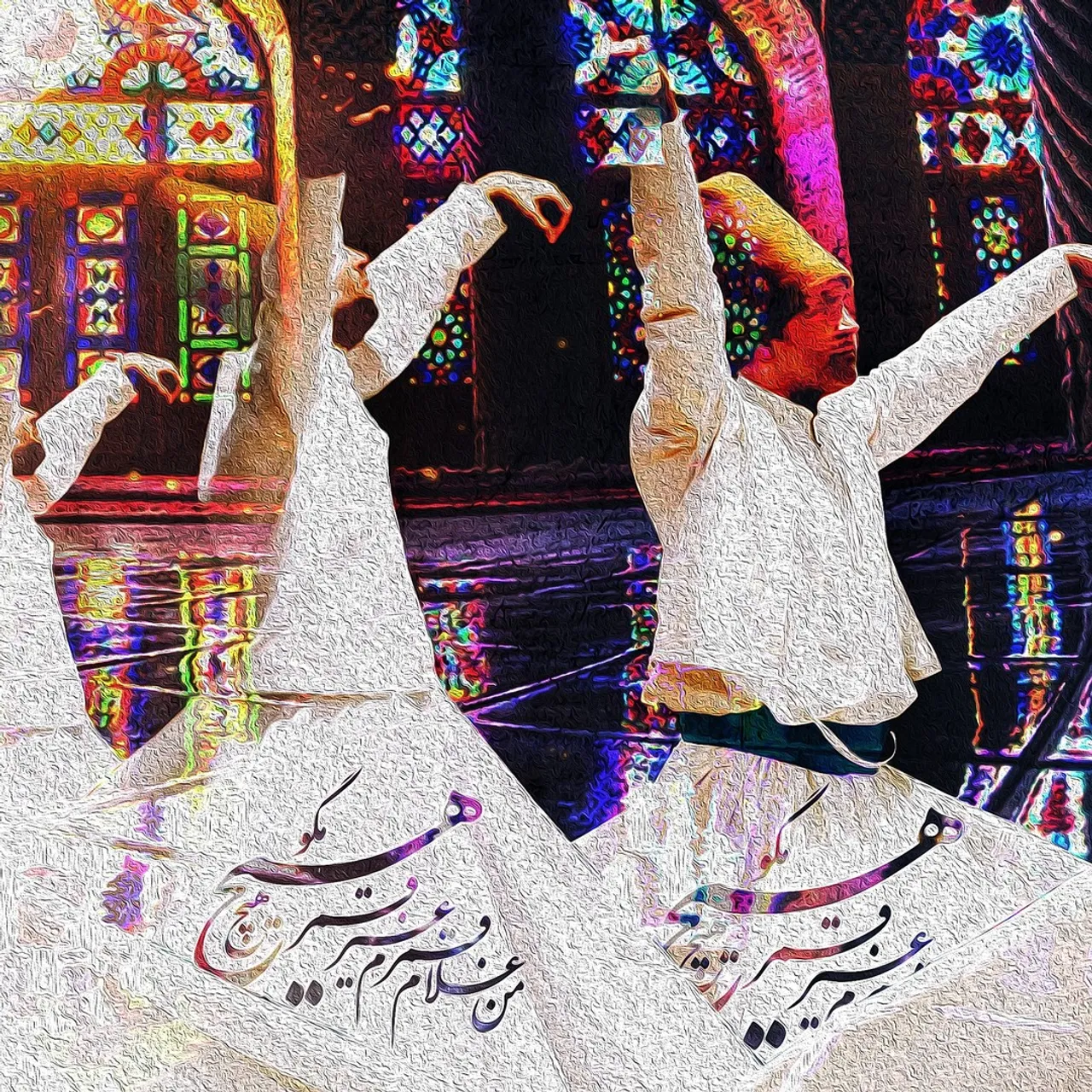 I’m the slave of the Moon; talk of nothing but moon.
Or brightness and sweetness. Other than that, say nothing.
Don’t tell of suffering, talk of nothing but blessings.
If you know nothing about them, no matter. Say nothing.
RUMI
من غلام قمرم غیر قمر هیچ مگو
پیش من جز سخی شمع و شکر هیچ مگو
سخن رنج مگو جز سخن گنج مگو
ور از این بیخبری رنج مبر هیچ مگو
مولانا
#مولوی #مولانا
✅ برای مشاهده سایزها و قیمت ها به وبسایت ما مراجعه کنید. لینک در بایو @oriavi.shop
✅Visit our website to view sizes and prices. Link in Bio @oriavi.shop
#oriavi #wallart #art #walldecor #artwork #modernart #abstract #gallery #digitalart #iranianart #persianart #calligraphy #rumi #instagram