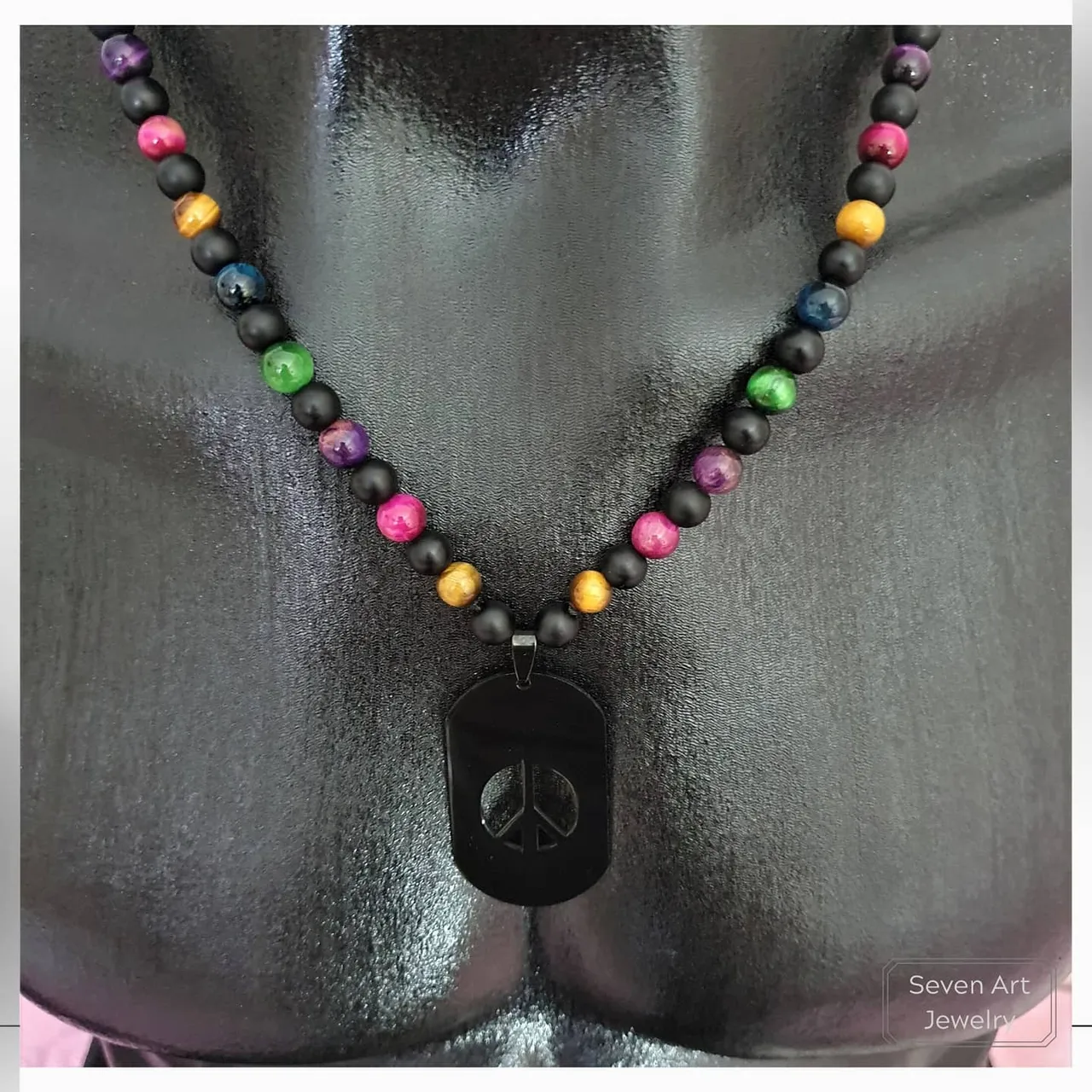 Mix Color Tiger's Eye & Onyx Peace Necklace

#tigerseye #onyxnecklace #etsy #etsyseller #etsynecklace #etsyhandmade #etsyshop #etsyjewelry #etsy.world