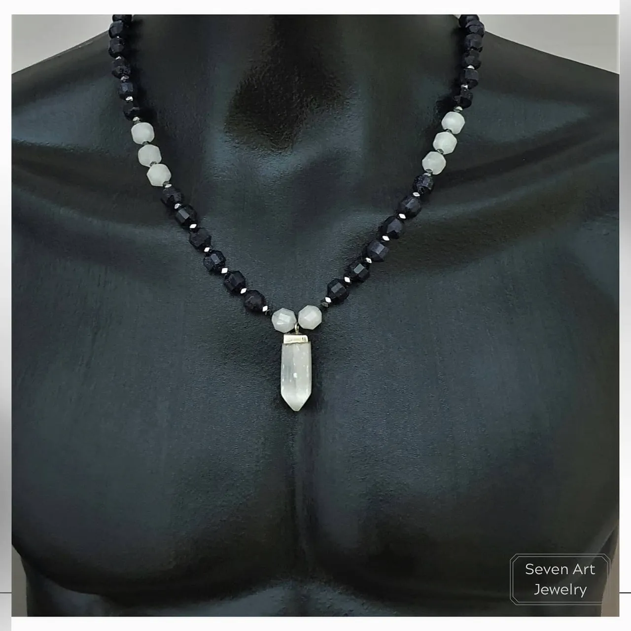 Natural Blue Goldstone & Moonstone Necklace
Selenite Pendant

#bluegoldstone #moonstone #selenite #etsy #etsyseller #etsynecklace #etsyhandmade #etsyshop #etsyjewelry #etsy.world