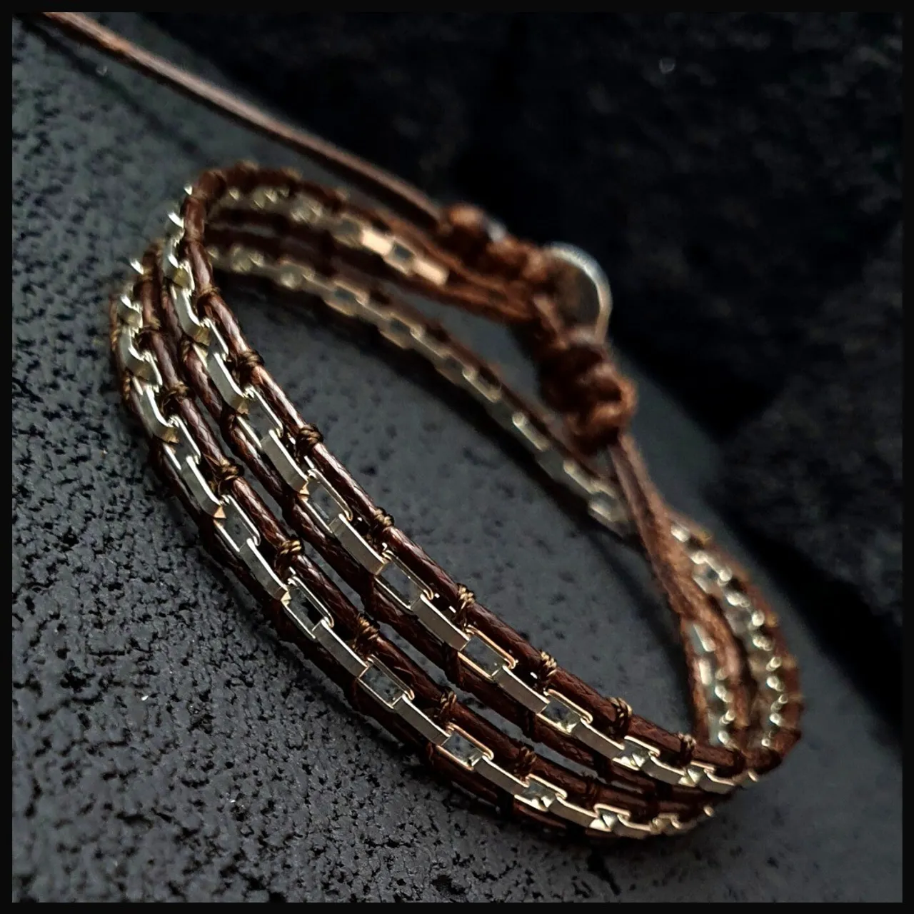 BROWN SOLID SILVER CHAIN TWISTED SLIM BRACELET
Handmade Natural Gemstone Jewelry
All our design prepares according to your given size with love.
Please visit our esty shop for order;
https://www.etsy.com/shop/SevenArtJewelry
#etsy#handmadejewelry#sevenartjewelry#etsysuccess#etsyshop#etsymarket#uniquedesign#qualityworkmanship#qualitystone#Solidsilver#925sterlingsilver#silverbracelet#chain#chainbracelet @etsy
@etsysuccess
@sevenartjewelryshop