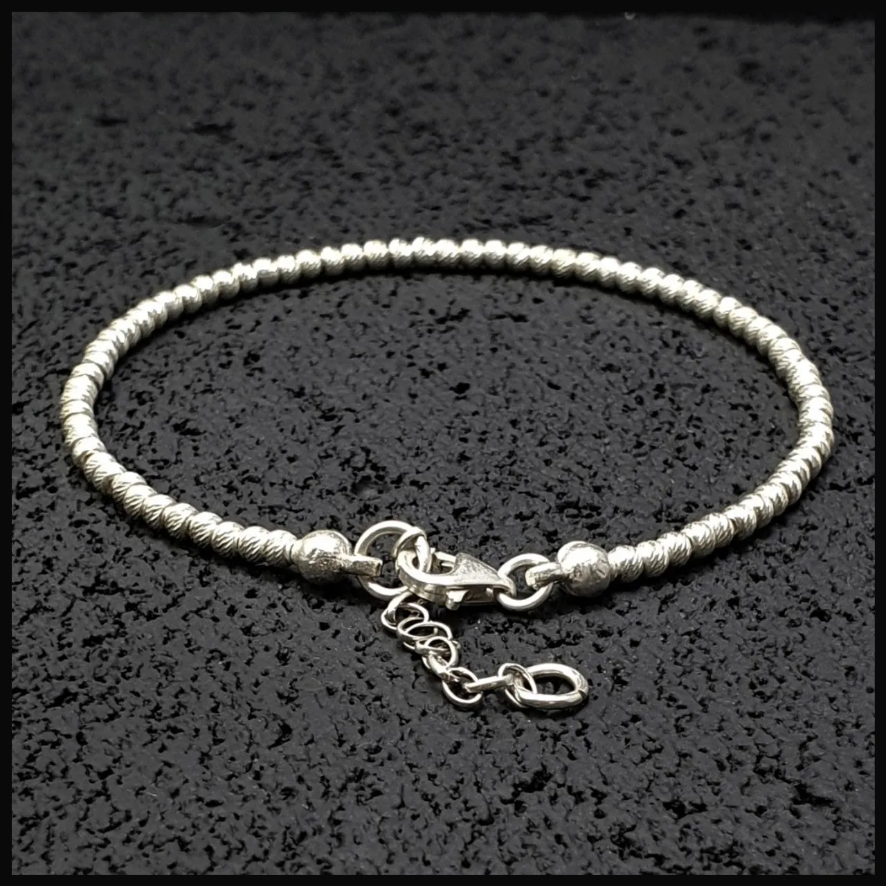 SILVER BALL BRACELET
Handmade Natural Gemstone Jewelry

All our design prepares according to your given size with love.

Please visit our esty shop for order;
https://www.etsy.com/shop/SevenArtJewelry

#etsy#handmadejewelry#sevenartjewelry#etsysuccess#etsyshop#etsymarket#uniquedesign#qualityworkmanship#qualitystone#925silver#sterlingsilverbracelet@sevenartjewelry @etsysuccess