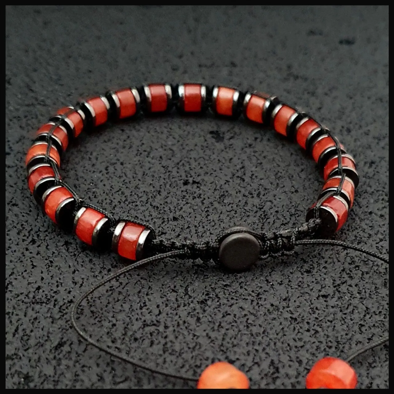 RED AGATE & HEMATITE MACRAME BRACELET
Handmade Natural Gemstone Jewelry

All our design prepares according to your given size with love.

Pleasevisit our #etsy shop for order;
https://www.etsy.com/shop/SevenArtJewelry

#redgate#redagatestone#etsysuccess#etsyshop#etsy#naturalagate#macramebracelet#redagatejewelry#handmadejewelry#sevenartjewelry#hematitegemstone#redaccessories