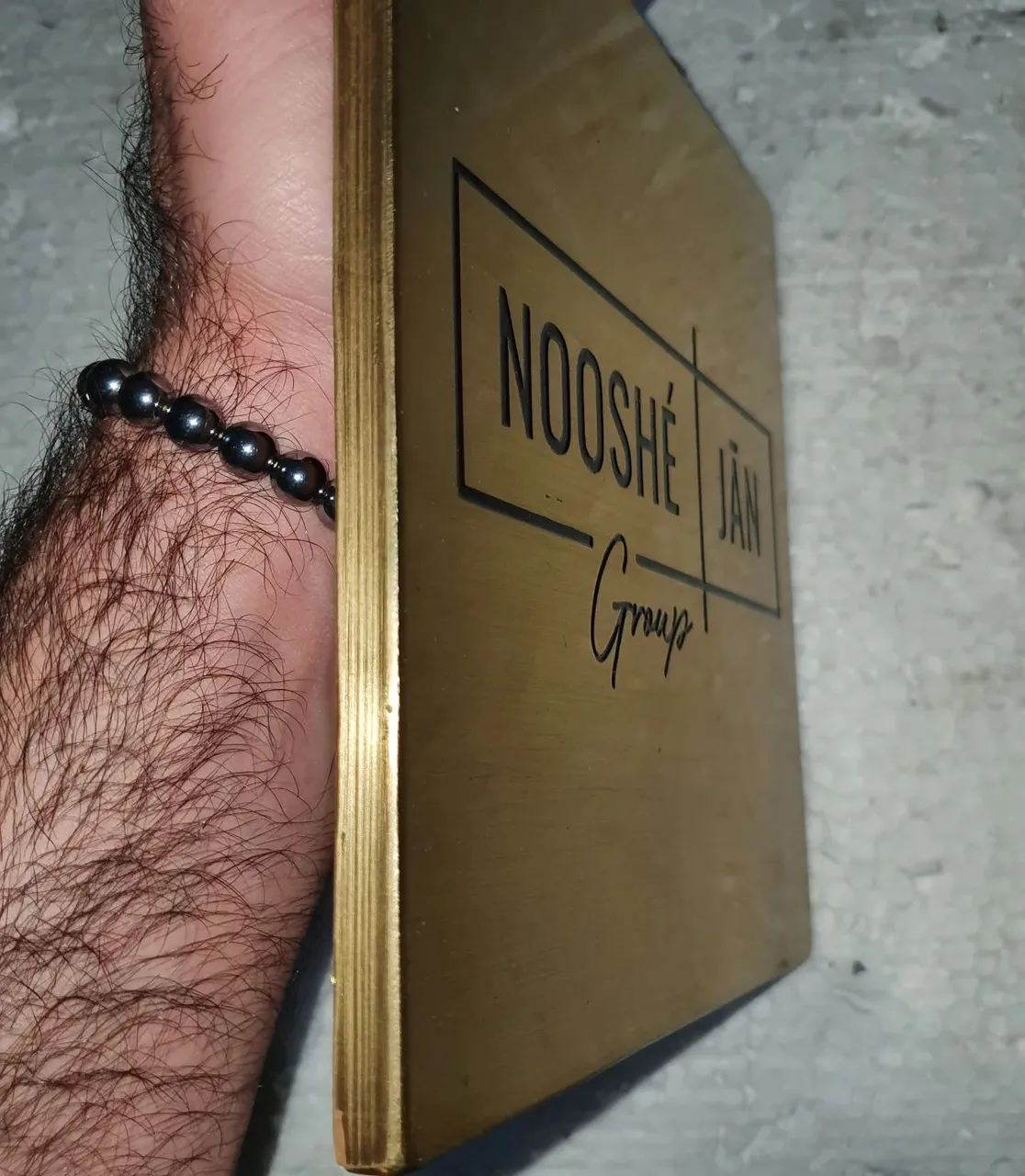 Brushed brass plaque.

10 mm thickness 🤹

8" x 8" 7.7 lb

Like a historical inscription.. 🤌

#brassletters #brassnumbers #brasssign #brushedbrass #antiquebrass #agedbrass #antiqueagedbrass #agingbrassletters #brushedbrassletters #antiquebrassletters #agingbrassletters #castbrassletters #castbrassnumbers #castbrasssign #solidbrassletters #solidbrassnumbers #solidbrasssign #solidbrass