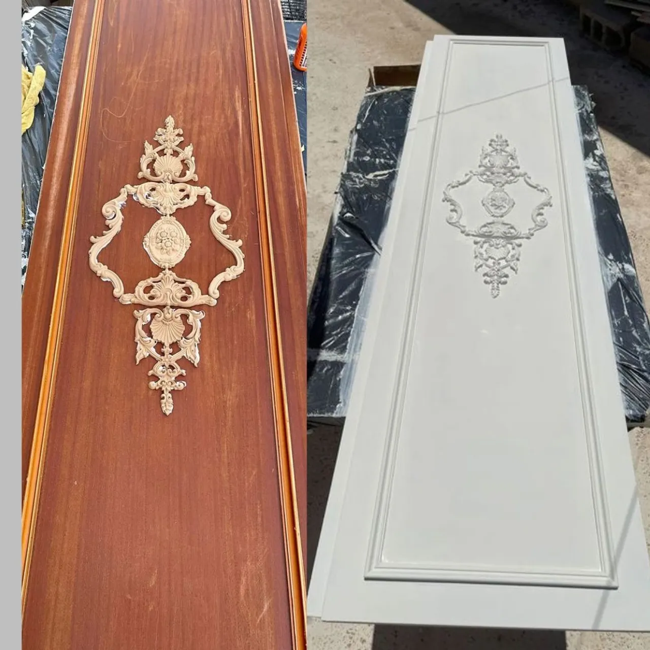 Δείτε την υπέροχη δουλεία του φίλου μας @athitakis_yiannis_official Yiannis Athitakis σε μια παλιά ντουλάπα που πήρε άλλη μορφή και στολίζει το χώρο πια με την παρουσία της! Χρησιμοποίησε μπόλικα ξυλόγλυπτα και φυσικά! χρώματα κιμωλίας El Greco Colours . Δείτε και εσείς τα χρώματα κιμωλίας για να αλλάξετε τα έπιπλά σας εδώ: https://bit.ly/3lvg9vx . Και μην ξεχνάτε, δηλώστε συμμετοχή στην παρουσίαση στο κατάστημά μας της 23-7-22 στις 18:00 οπού θα υποδεχτούμε τον Κ. Γιώργο Βακουφτσή σε μια παρουσίαση που θα μας λύσει όλες τις απορίες για τις χρωστικές πάστες πορπορίνες και πολλά άλλα. Για τους μακρινούς μας φίλους θα γίνει η παρουσίαση σε μορφή Live. #decorationideas #chalkpaint #curvedwood #elasticwood  #renovatedhome #becreative #havefun