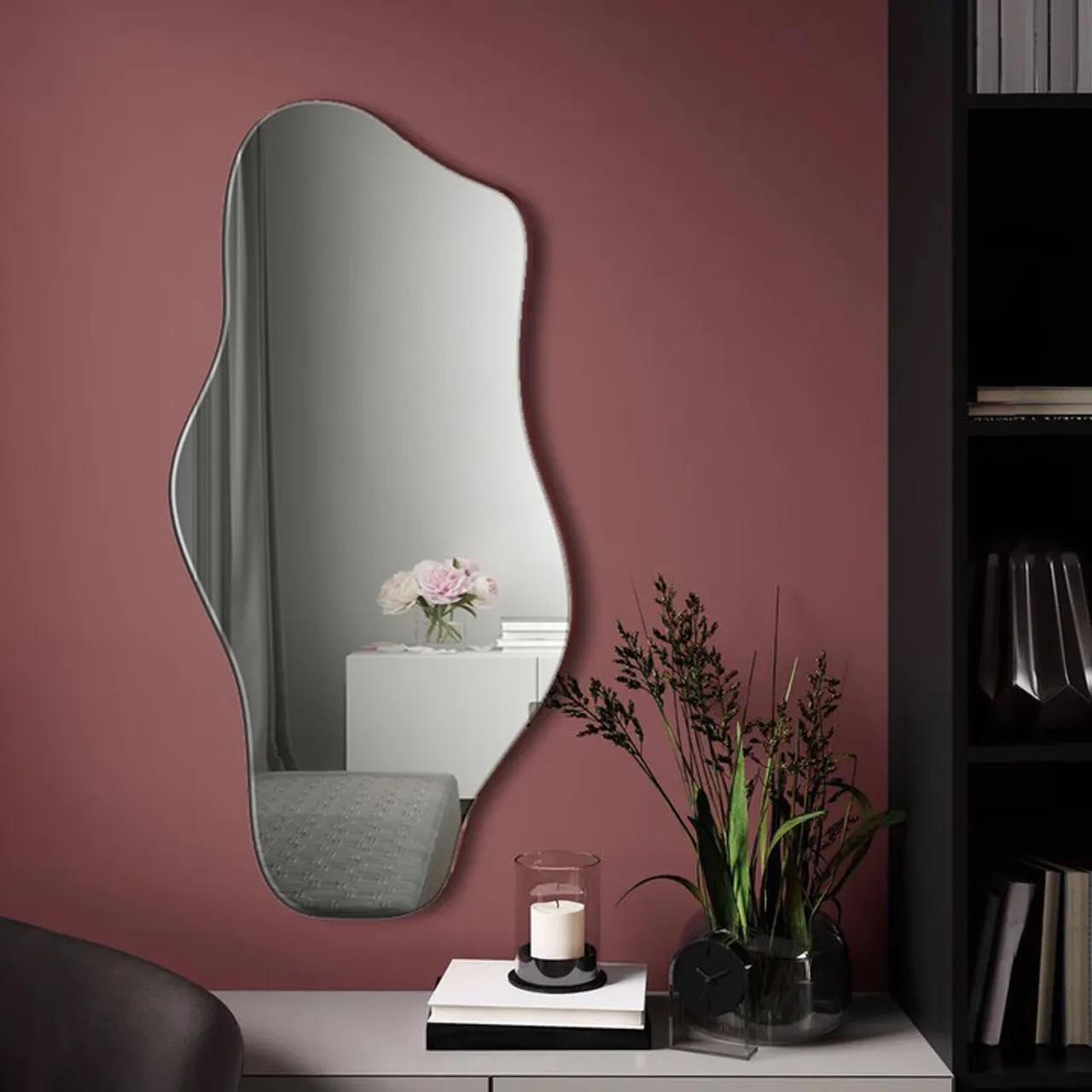 WELLE - Rose, Braun, Gold oder Klar - Ein organischer asymmetrischer Spiegel! Auf Anfrage!

Schöner asymmetrischer Spiegel in schöner Wellenform. Asymmetrische Spiegel sind besonders modern geworden, vor allem weil ihre natürlichen Formen einen ruhigen und schönen Ausdruck verleihen. Spiegel können verwendet werden, um den eigenen Raum zu öffnen.

#spiegel24 #unserzuhause #eigenheim #solebenwir #villa #hausbau #inspiration #wohnzimmertrends #freistehendebadewanne #lichtgestaltung #einrichtungsideen #wohnzimmerinspo #wohninspo #wohnzimmer #wohnzimmergoals #wohnzimmerdesign #decoration #interiordesign #modernliving #like INCA #interior #interiorlover #whitehome #homedesign #spiegelshop24