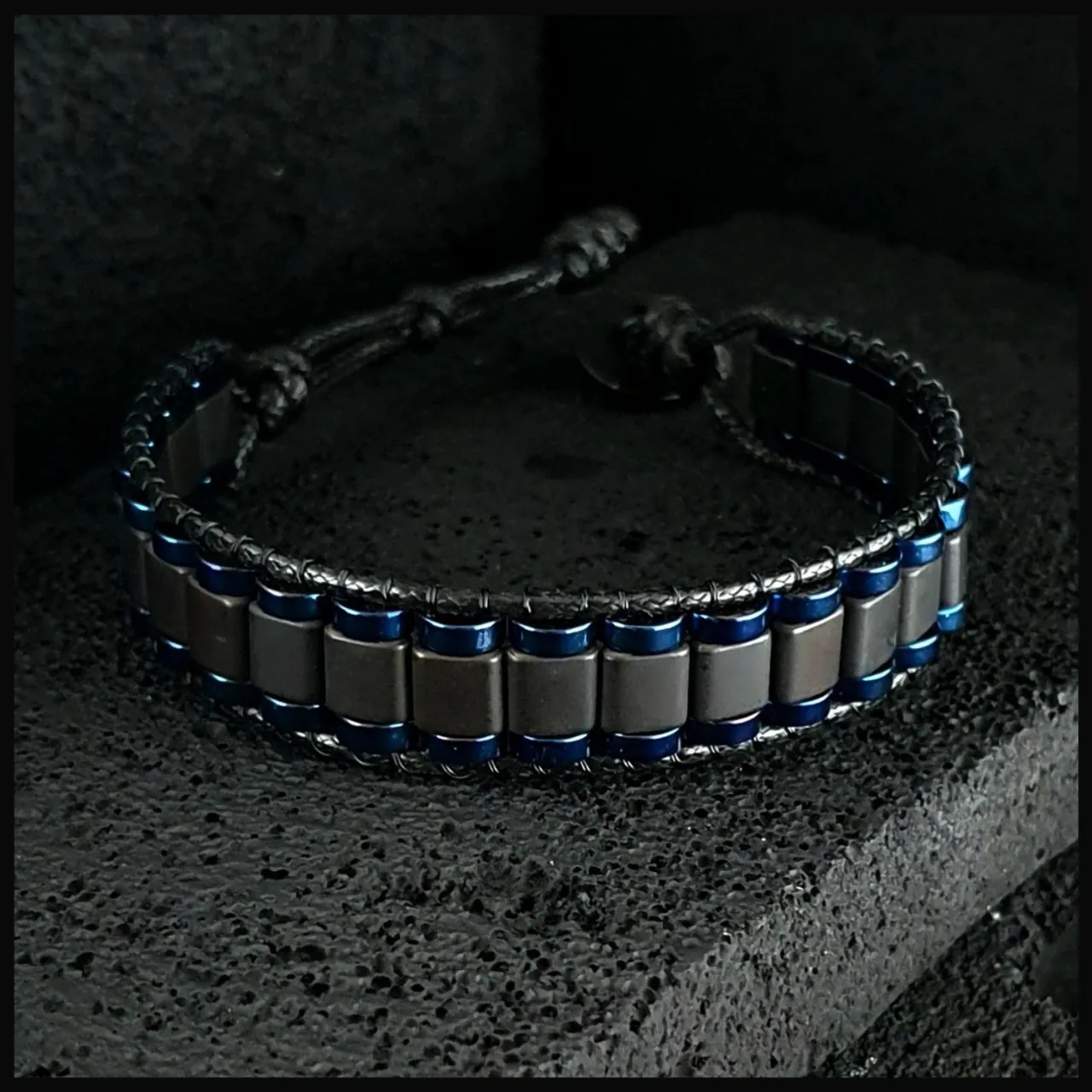 NATURAL BLUE & MATTE BLACK HEMATITE BRACELET
Handmade Natural Gemstone Jewelry

All our design prepares according to your given size with love.

Please visit our #esty shop for order;
https://www.etsy.com/shop/SevenArtJewelry

#etsy#hematitestone#handmadejewelry#sevenartjewelry#etsysuccess#etsyshop#etsymarket#uniquedesign#qualityworkmanship#qualitystone#gemstonejewelry#bluehematite#matteblack