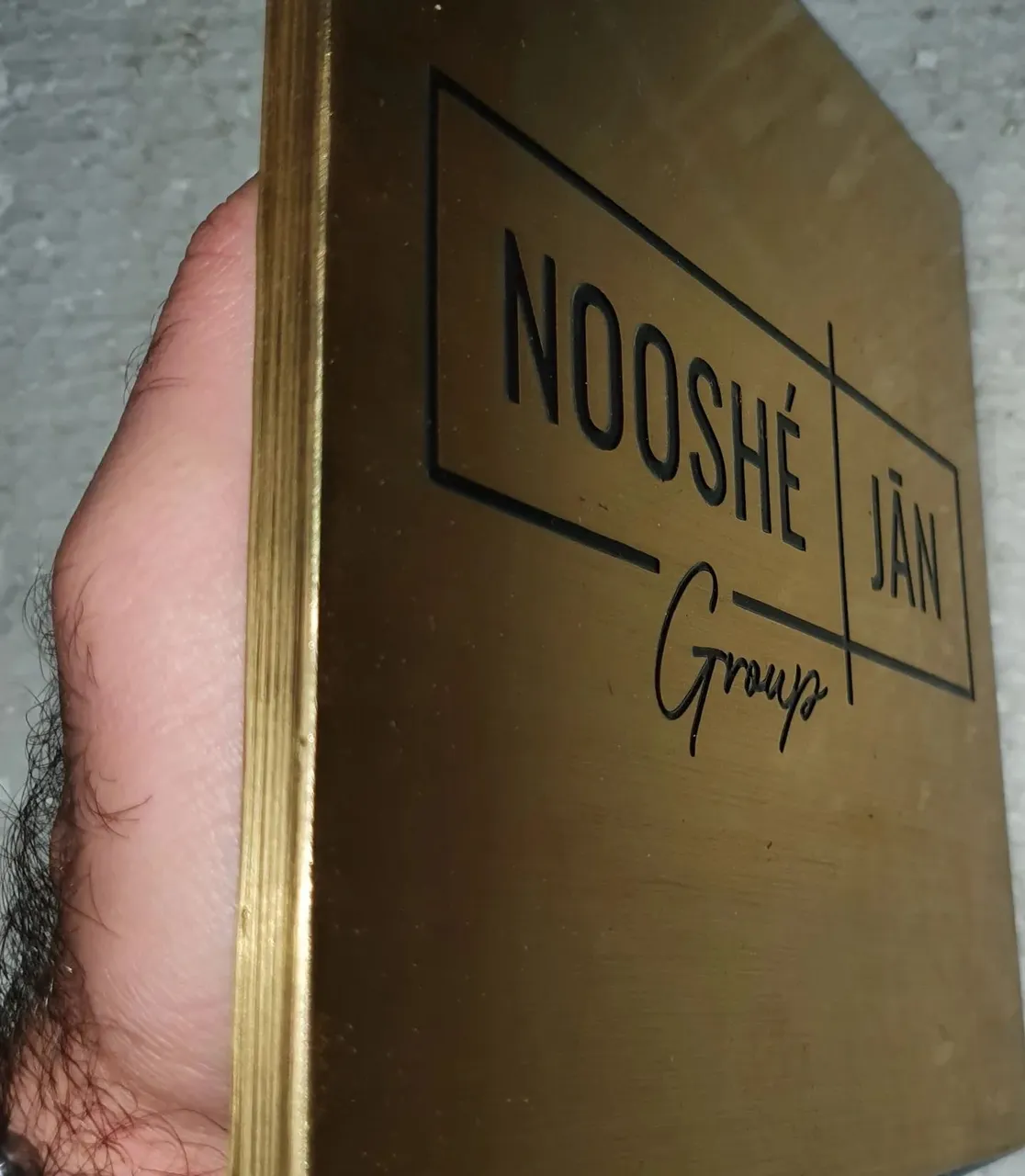 Brushed brass plaque.

10 mm thickness 🤹

8" x 8" 7.7 lb

Like a historical inscription.. 🤌

#brassletters #brassnumbers #brasssign #brushedbrass #antiquebrass #agedbrass #antiqueagedbrass #agingbrassletters #brushedbrassletters #antiquebrassletters #agingbrassletters #castbrassletters #castbrassnumbers #castbrasssign #solidbrassletters #solidbrassnumbers #solidbrasssign #solidbrass