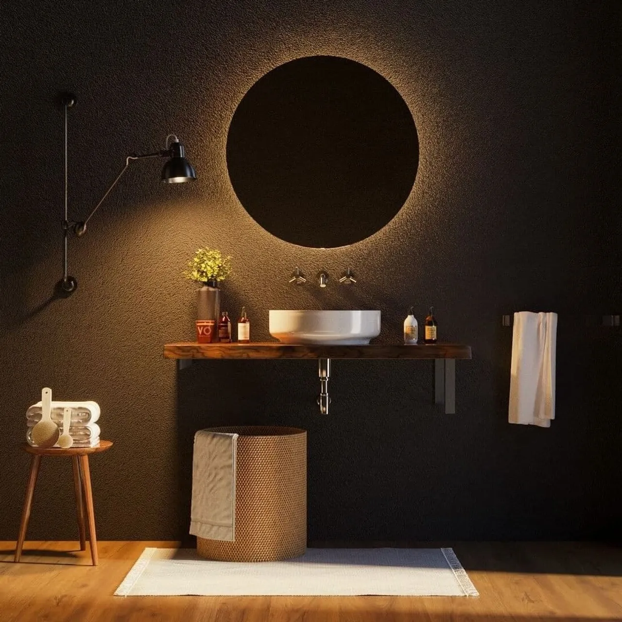 Runder Spiegel Moon

#unserzuhause #eigenheim #solebenwir #stadtvilla #hausbau #inspo #inspiration #bad #badezimmer #waschtisch #ikeagodmorgon #badewanne #freistehendebadewanne #lichtgestaltung #einrichtungsideen #badezimmerinspo #badinspo #bathroom #bathroomgoals #bathroomdesign #decoration #interiordesign #modernliving #interior #interiorlover #whitehome #homedesign