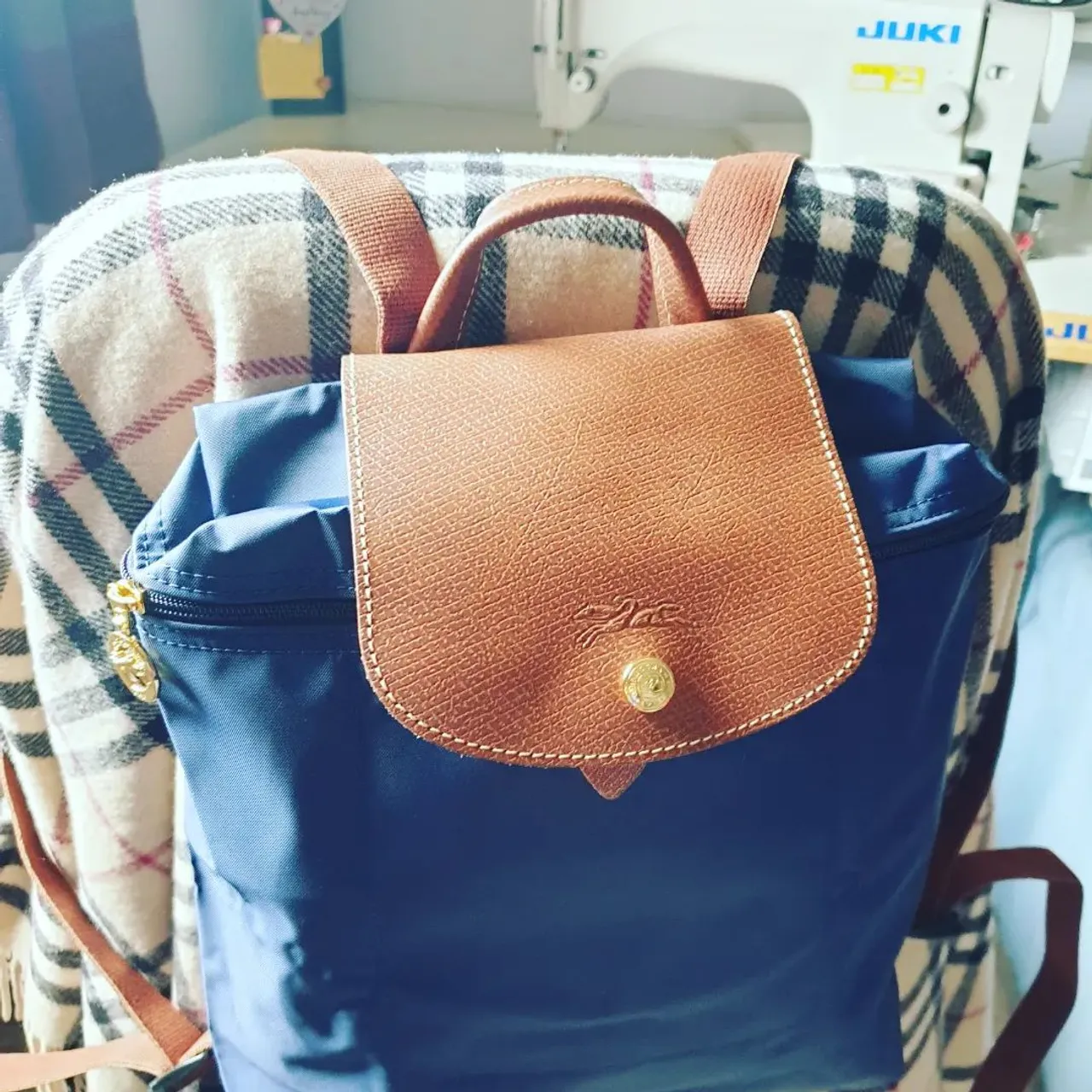 Longchamp travels from end to start (keep swiping). Fits plenty, very light, easy to wear with one issue so far...the zipper. Yes that curve of the corner, how do you get over it?? It keeps getting stuck 🤣 maybe I'm just lazy and fussy. Bag Organiser on the website Longchamp shop www.luxurybagheaven.com 
I recommend the sturdy felt for support and structure #longchamplepliage #longchamplepliageclub #longchamp #longchamplepliageneo #longchamplepliagebackpack #longchampbag #longchampbackpackneo #bagorganizer #bagorganiser #luxurybagheaven
