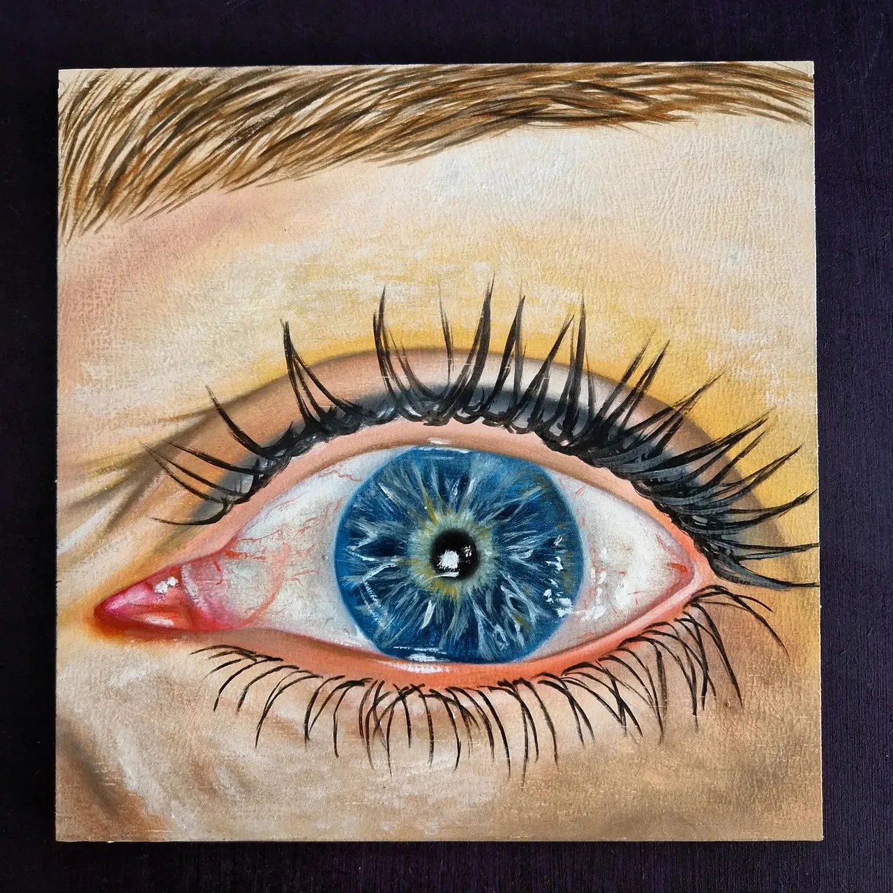 Eye: Yvon Booter
We've opened our eyes
Oil on wood
20x20cm
Story of Yvon:
"March 10, 2020
I had a breast mammogram for the first time. It was 1 day before my 50th birthday on March 11th.
The following Monday I received a call from my doctor that it was not right and that further investigation was necessary.
I immediately flew into my reptilian brain and adrenaline rose to unprecedented heights, the lockdown the next day came as a blessing to me.
I was so scared because breast cancer is a real chance to die and the state I was in then made me see the so-called corona hoax as a great danger.
I sat in that state of utter fear for 6 weeks before I received the redeeming answer that no cancer cells had been found after further investigation.
The adrenaline dropped and I came back to earth with both feet and my sanity started to increase by the minute.
I put everything together and immediately thought, stop, what they say is not true. Thus began my search for the truth and my sharing of my findings, but that was not enough for me!
I only thought about my children and future grandchildren, they should not grow up like this.
I joined the independent press in the Netherlands in November 2020 and became a moderator of Facebook and Telegram, which I am still working on.
Every day I scour the internet for the latest articles and try to put all the pieces of the puzzle in place.
I hope that I have created a little awareness in this way because we must all do it together in peace and in harmony with nature and on the way to a better world in which we are all equal."
ā¤ļøšš»
I am still looking for more eyes to paint, so are you interested in participating šš¼
https://www.debbievervoort.com/project-info